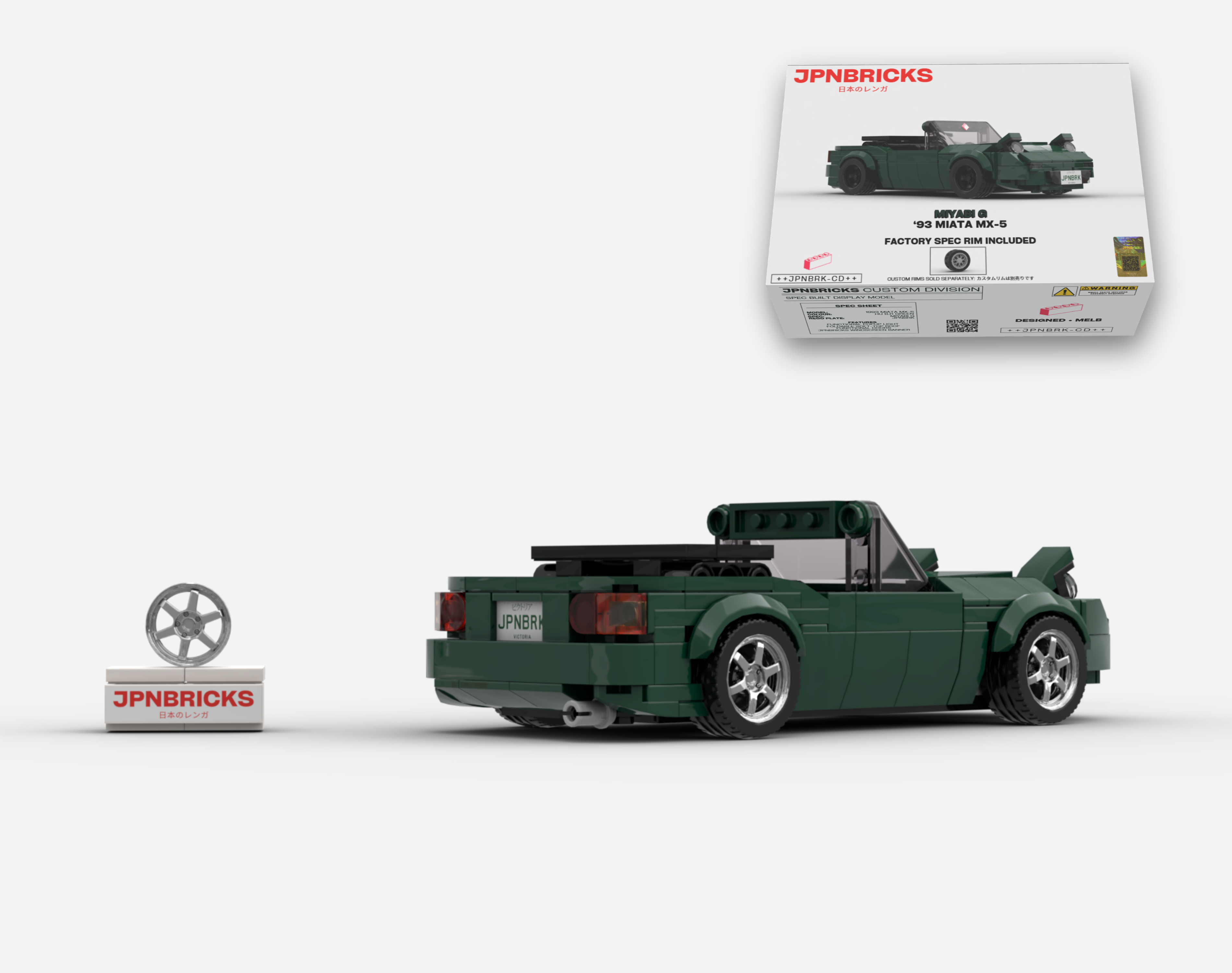 1993 MIATA MX-5 HU BRITISH RACING GREEN