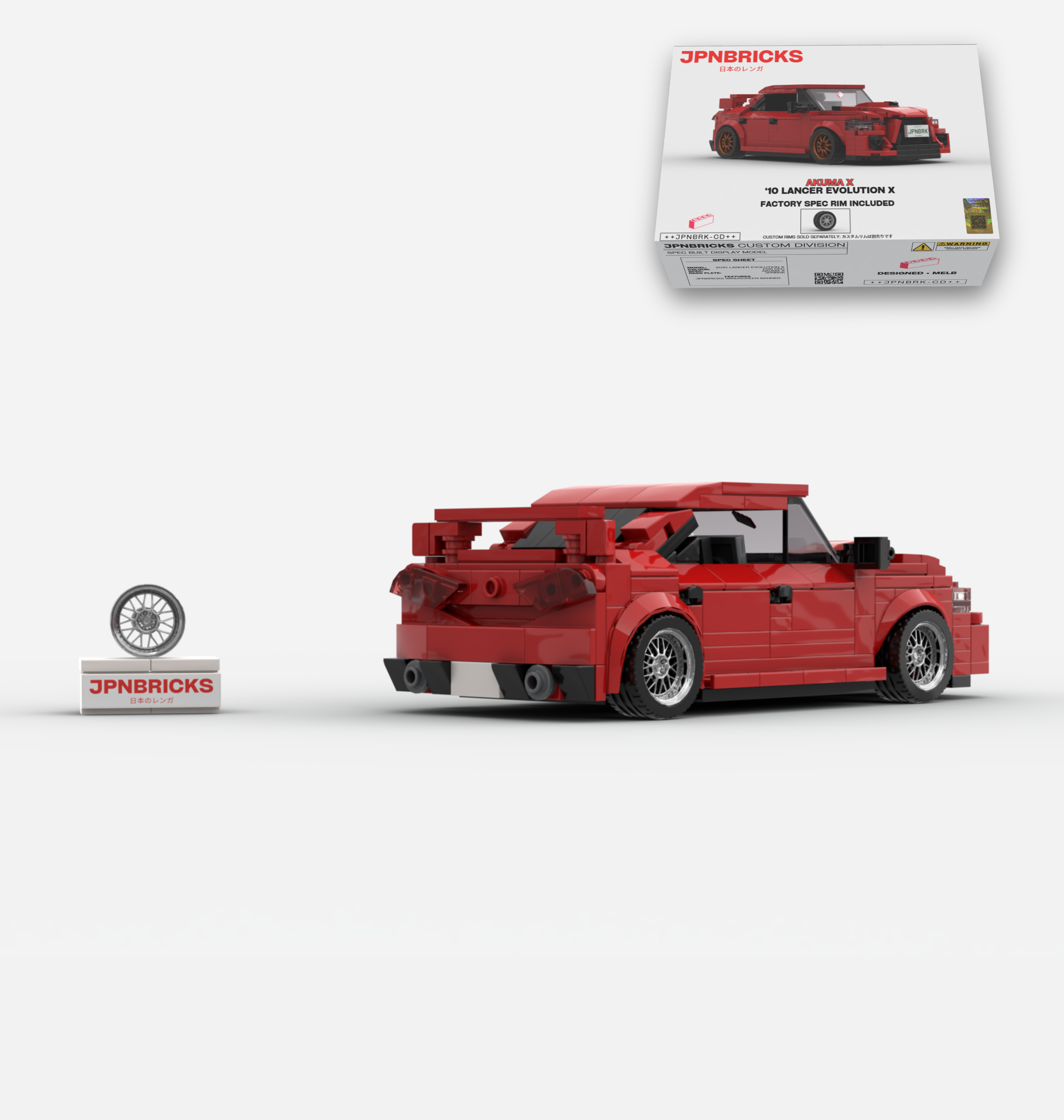 2008 LANCER EVOLUTION X P26 RED