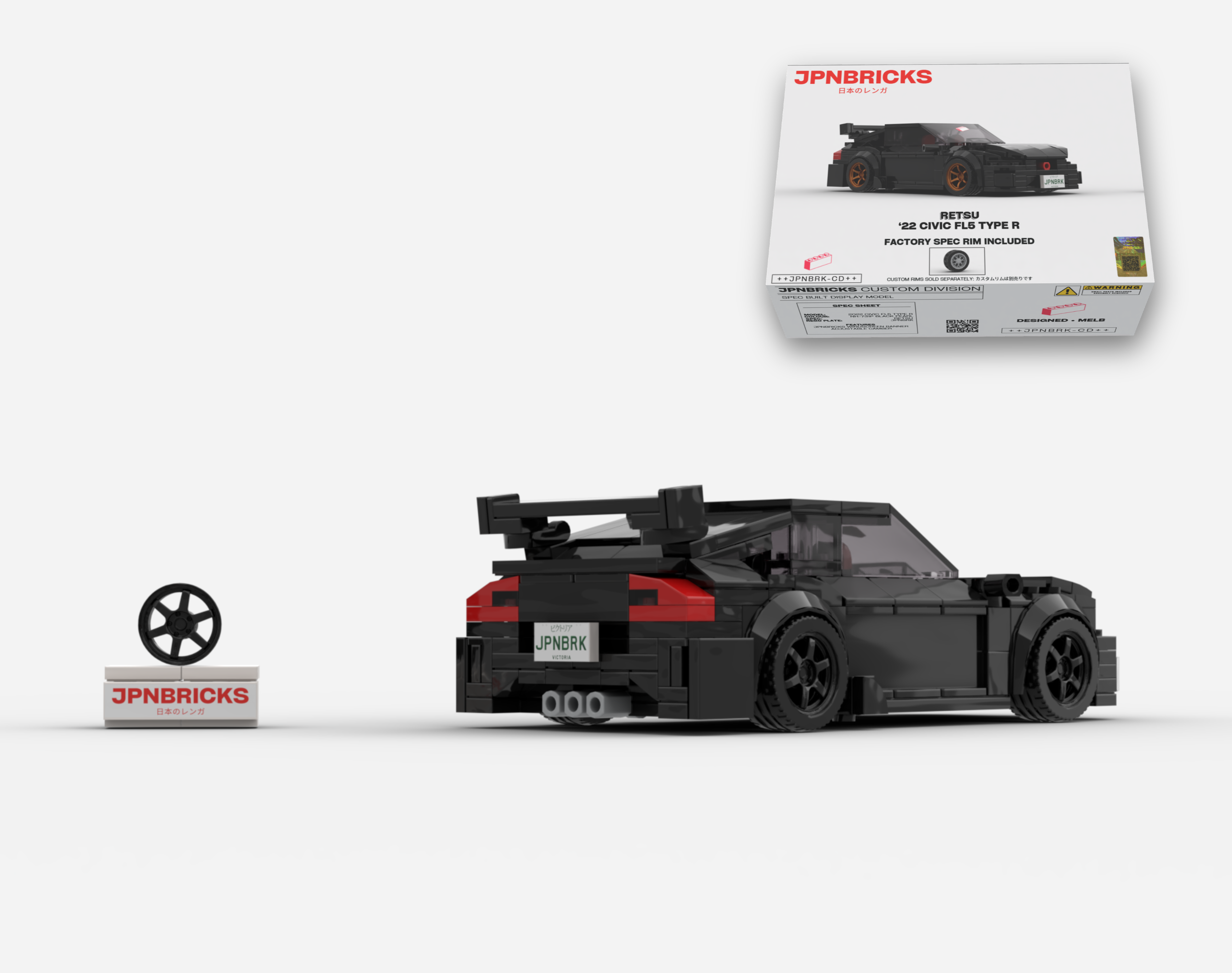 2022 CIVIC TYPE R FL5 NH-731P BLACK