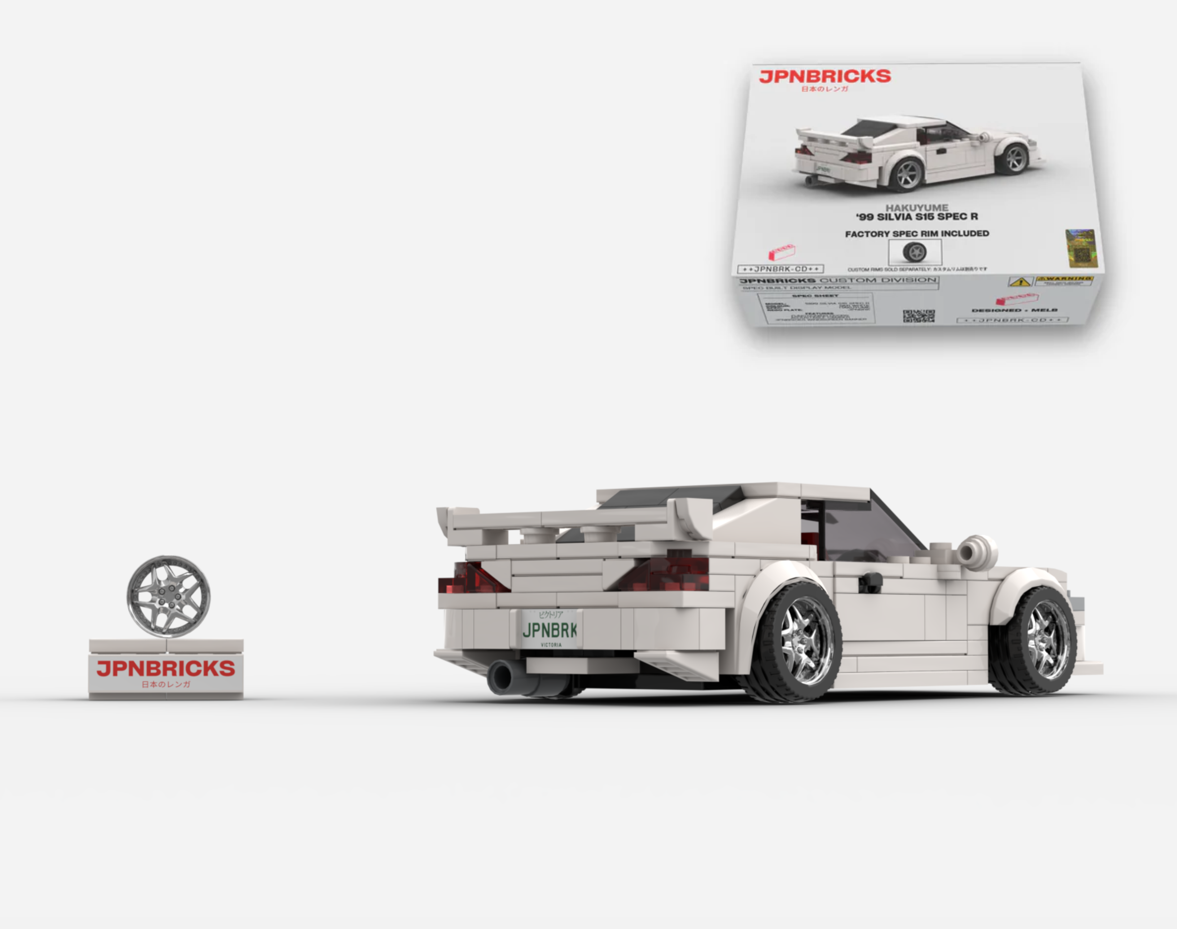 1999 SILVIA S15 SPEC R QM1 WHITE