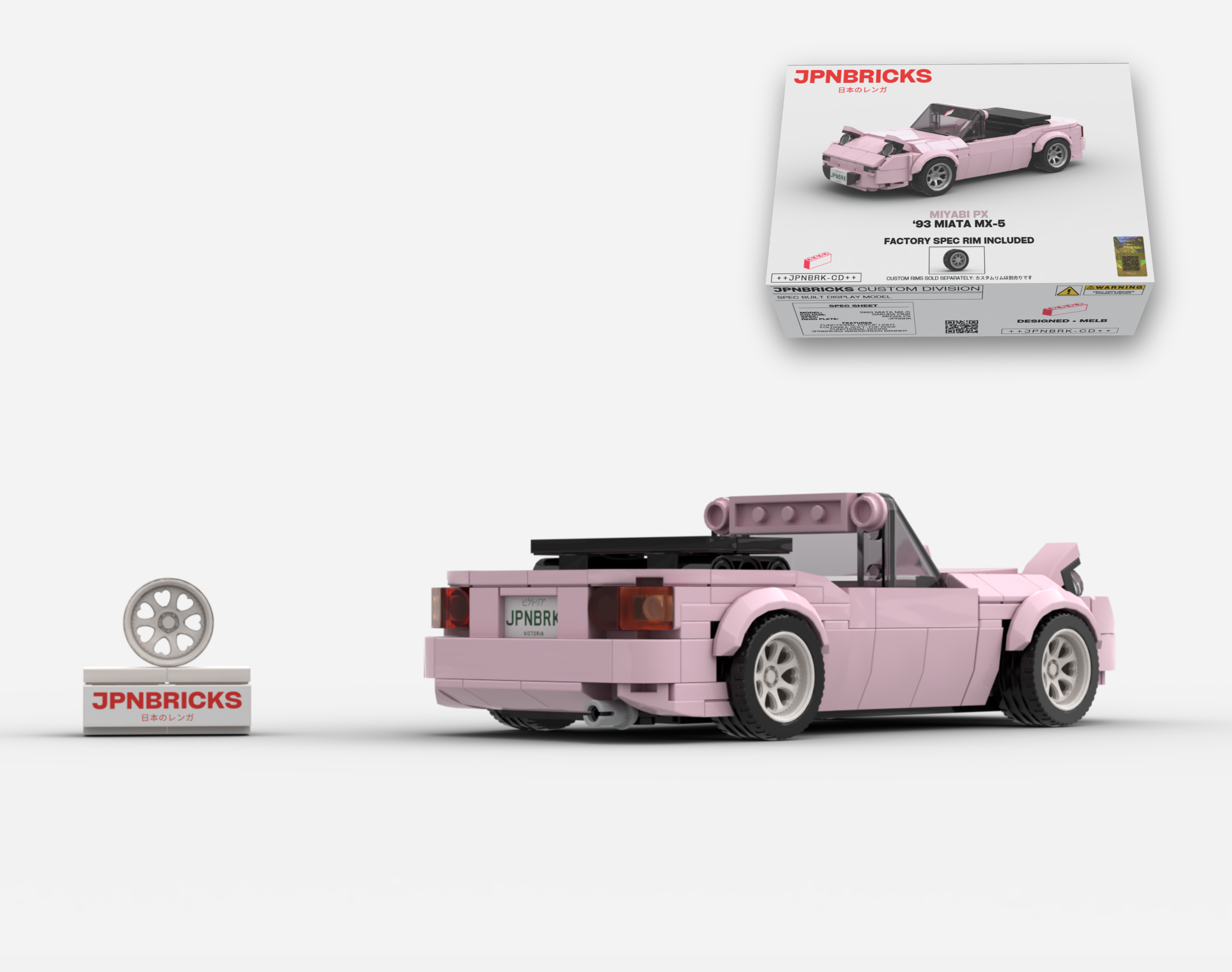 1993 MIATA MX-5 SAKURA PINK
