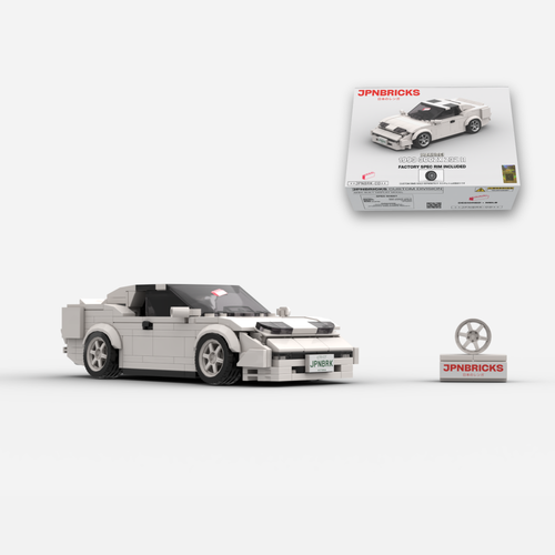 1993 300ZX Z32 R 326 Super White Brick Car Model Kit
