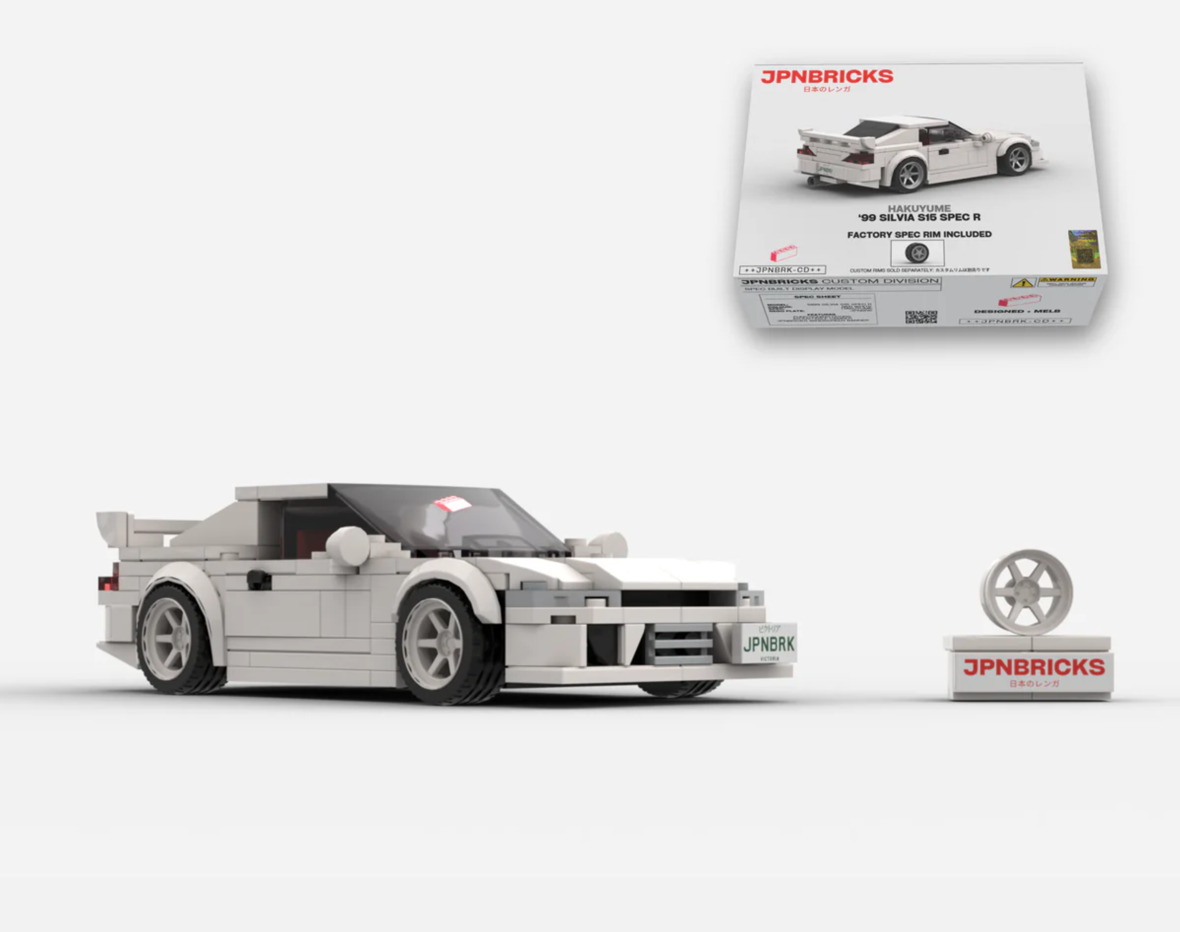 1999 SILVIA S15 SPEC R QM1 WHITE