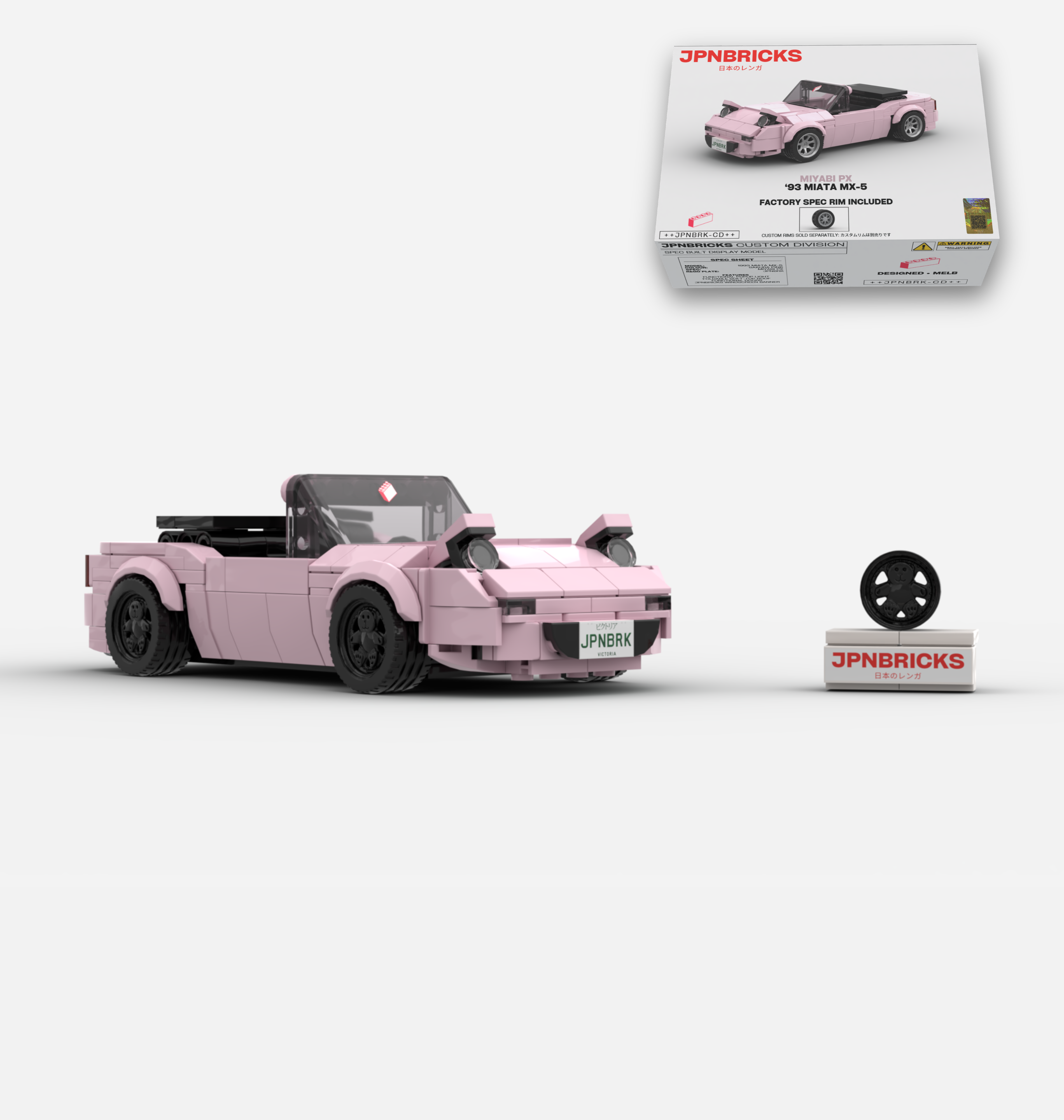 1993 MIATA MX-5 SAKURA PINK