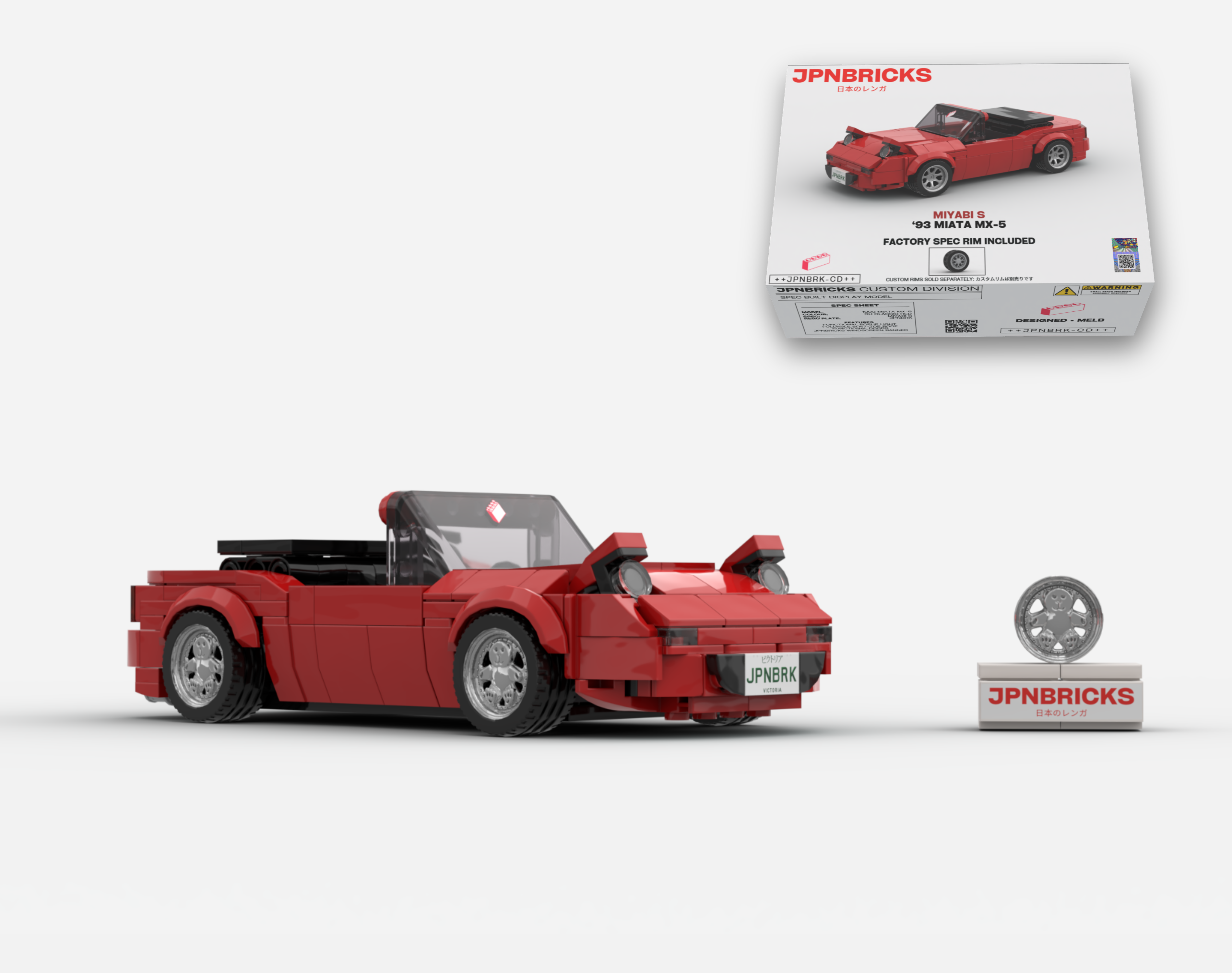 1993 MIATA MX-5 SU RED