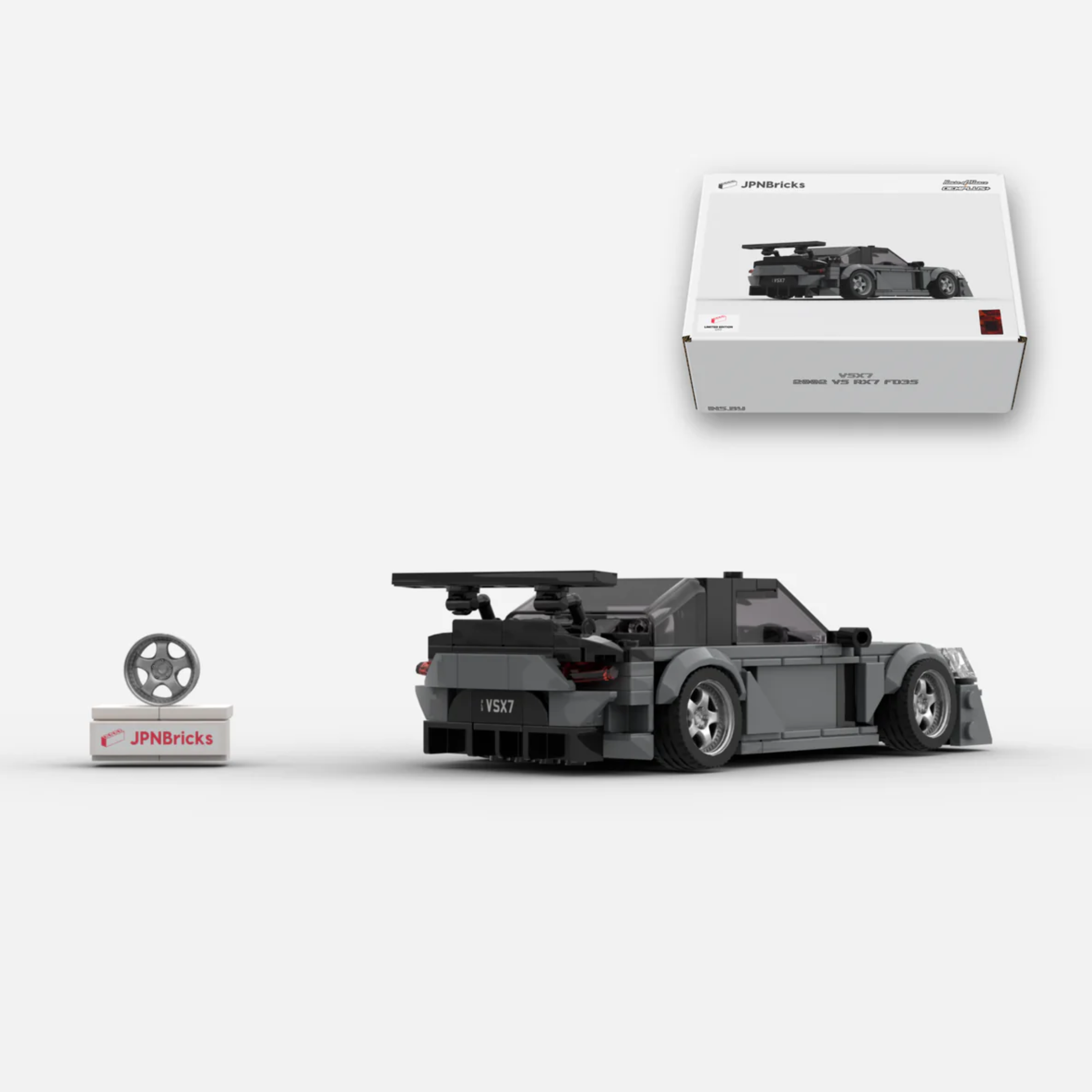 VSX7 #006 // 2002 VS RX-7 FD3S BRICK CAR MODEL KIT