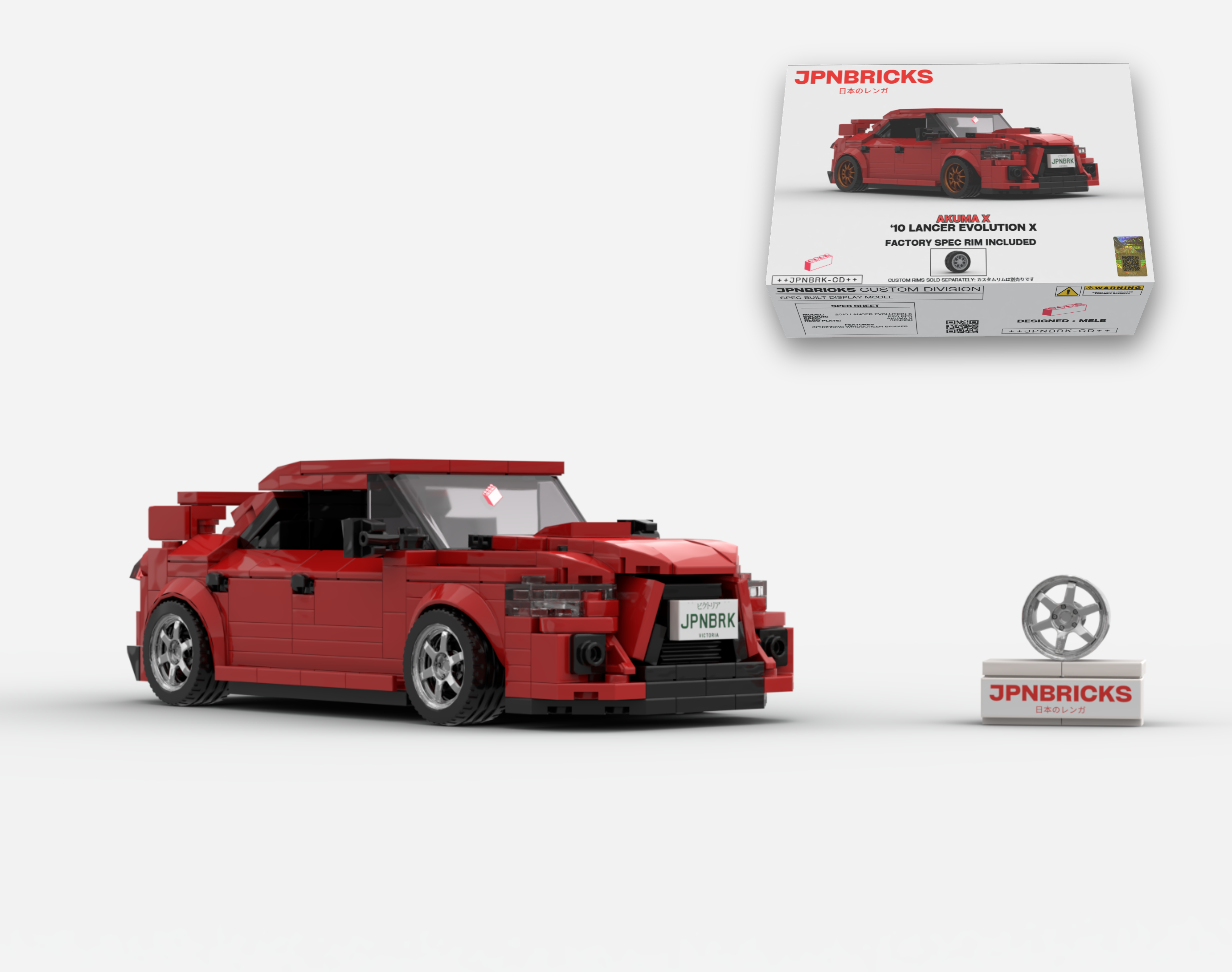 2008 LANCER EVOLUTION X P26 RED