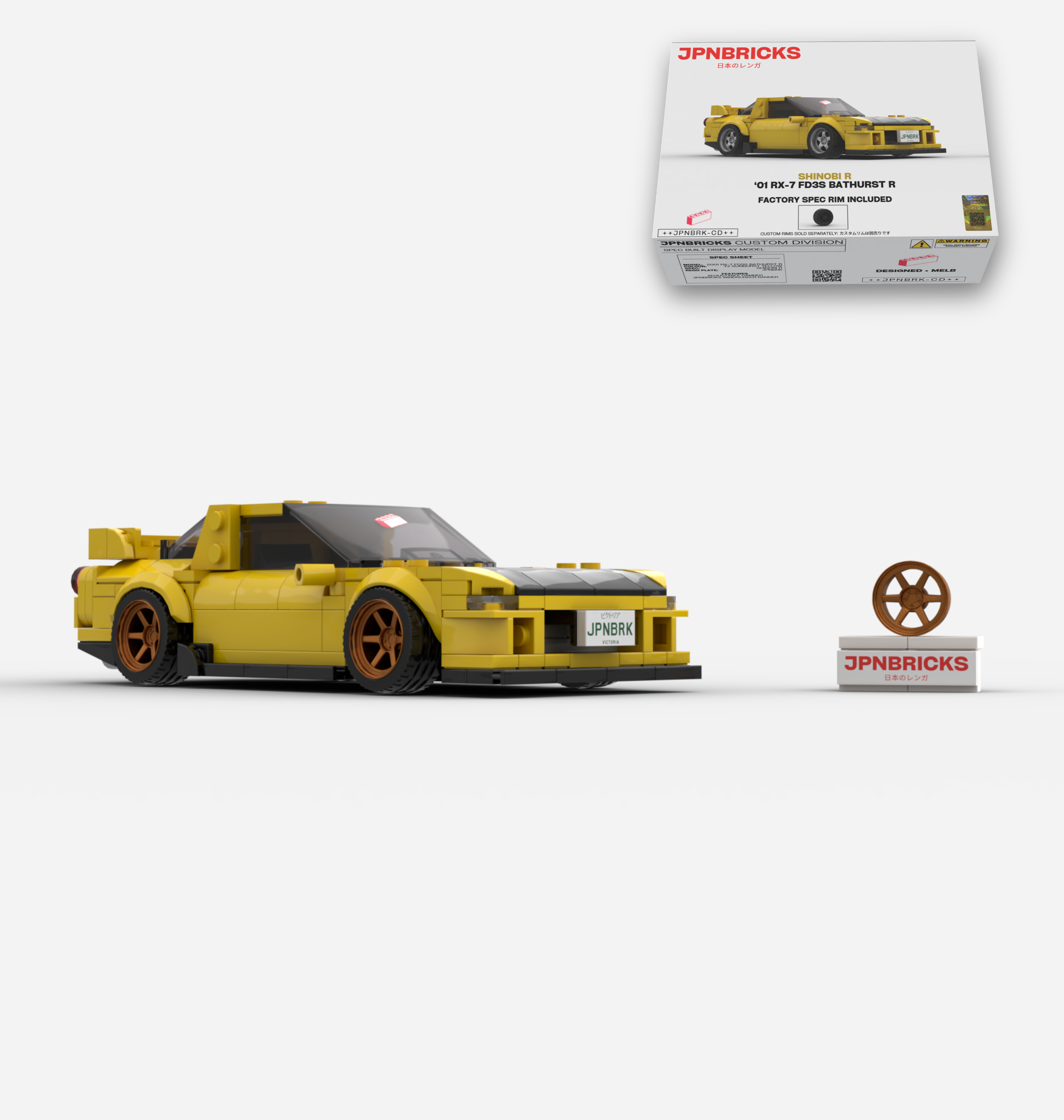[PRE-ORDER] 2001 RX-7 FD3S BATHURST R