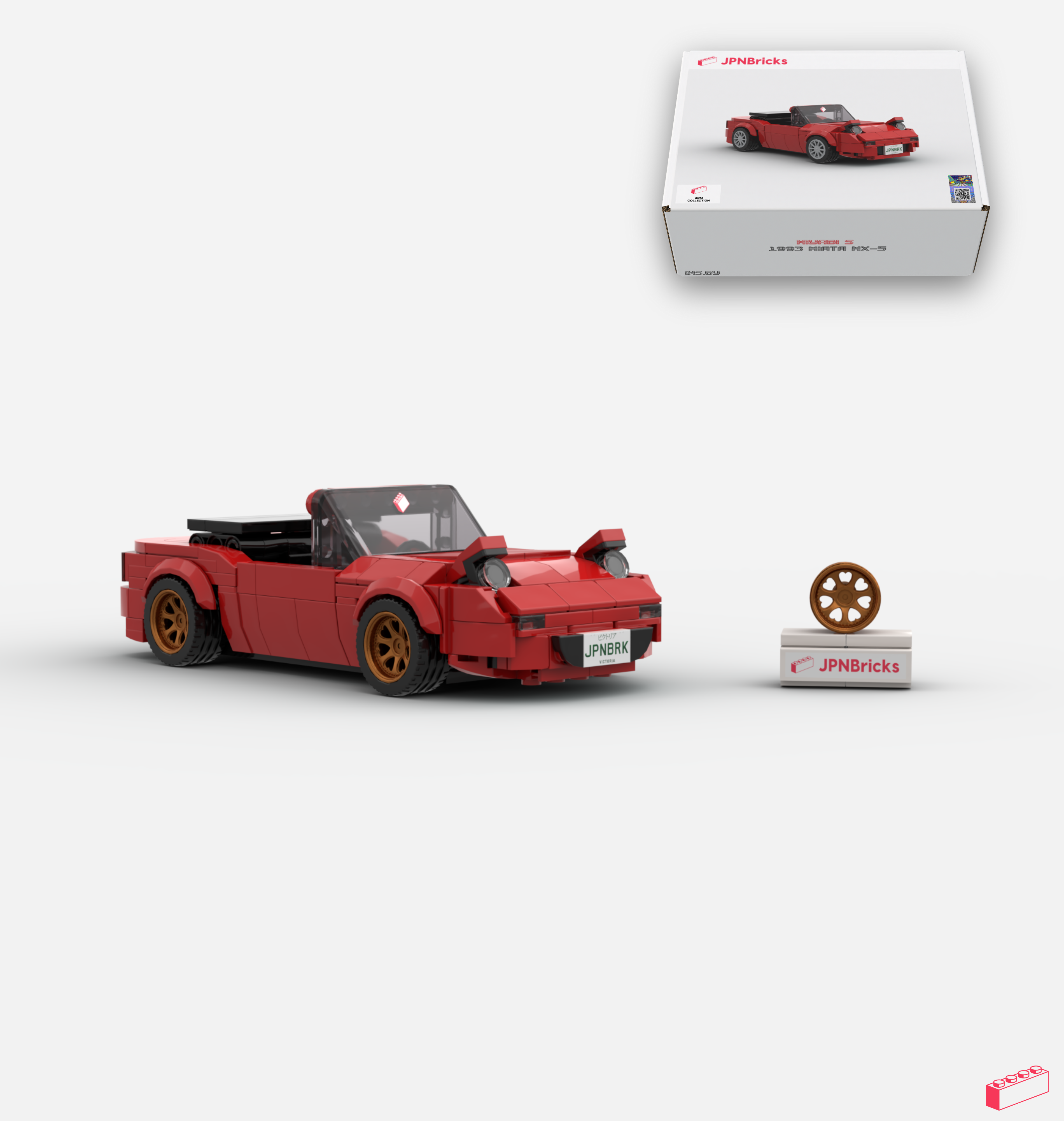 1993 MIATA MX-5 SU RED CUSTOM SPEC