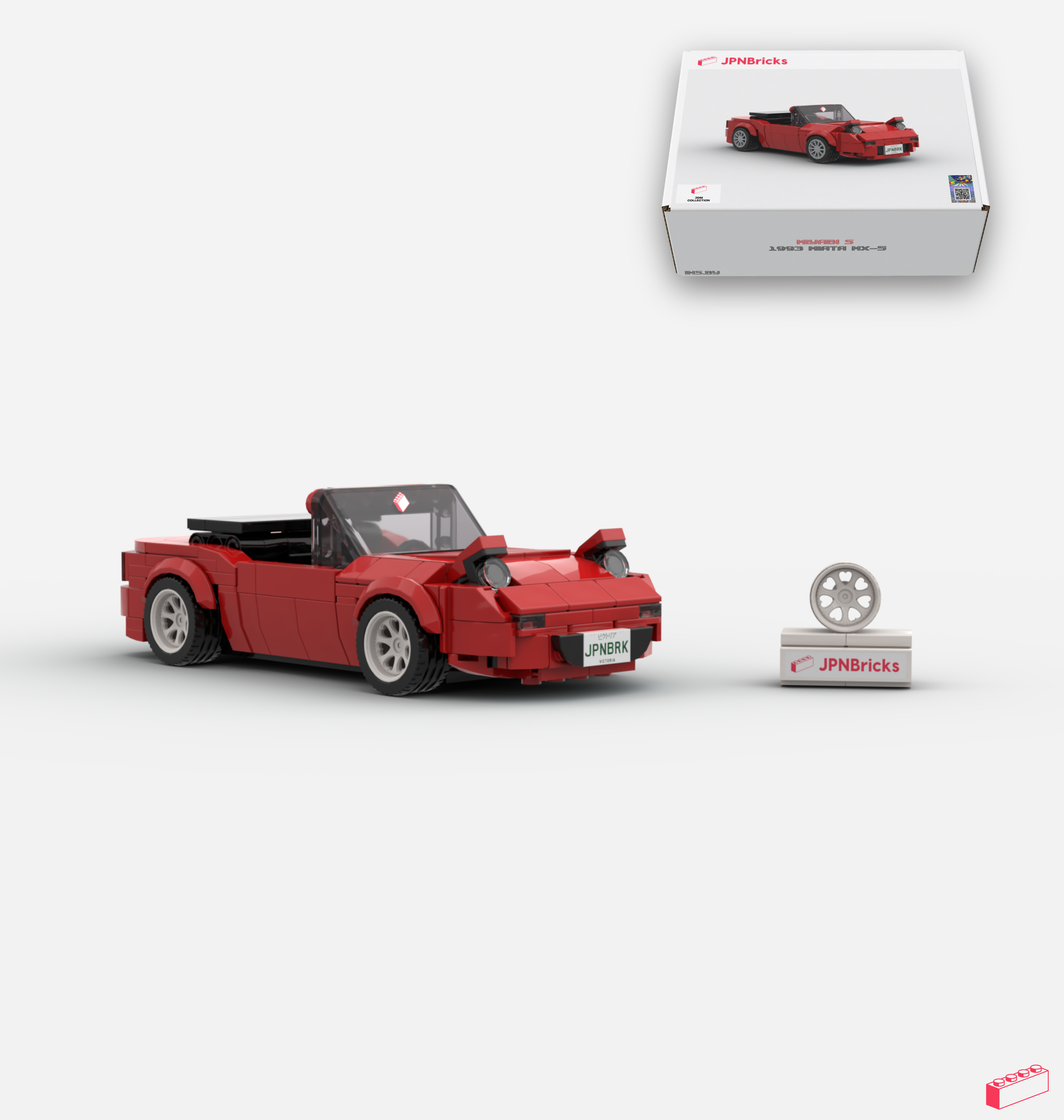 1993 MIATA MX-5 SU RED CUSTOM SPEC