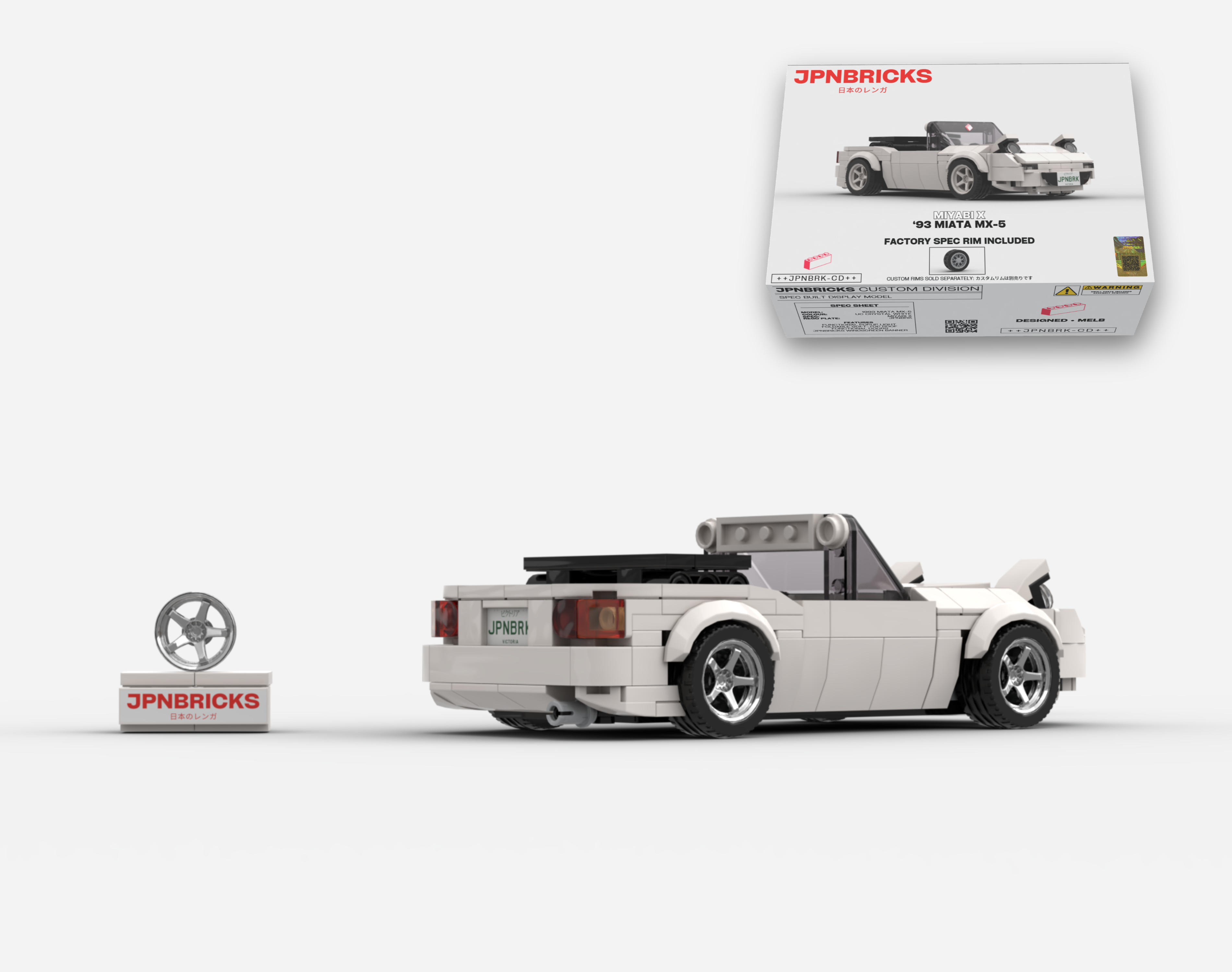 1993 MIATA MX-5 UC CRYSTAL WHITE