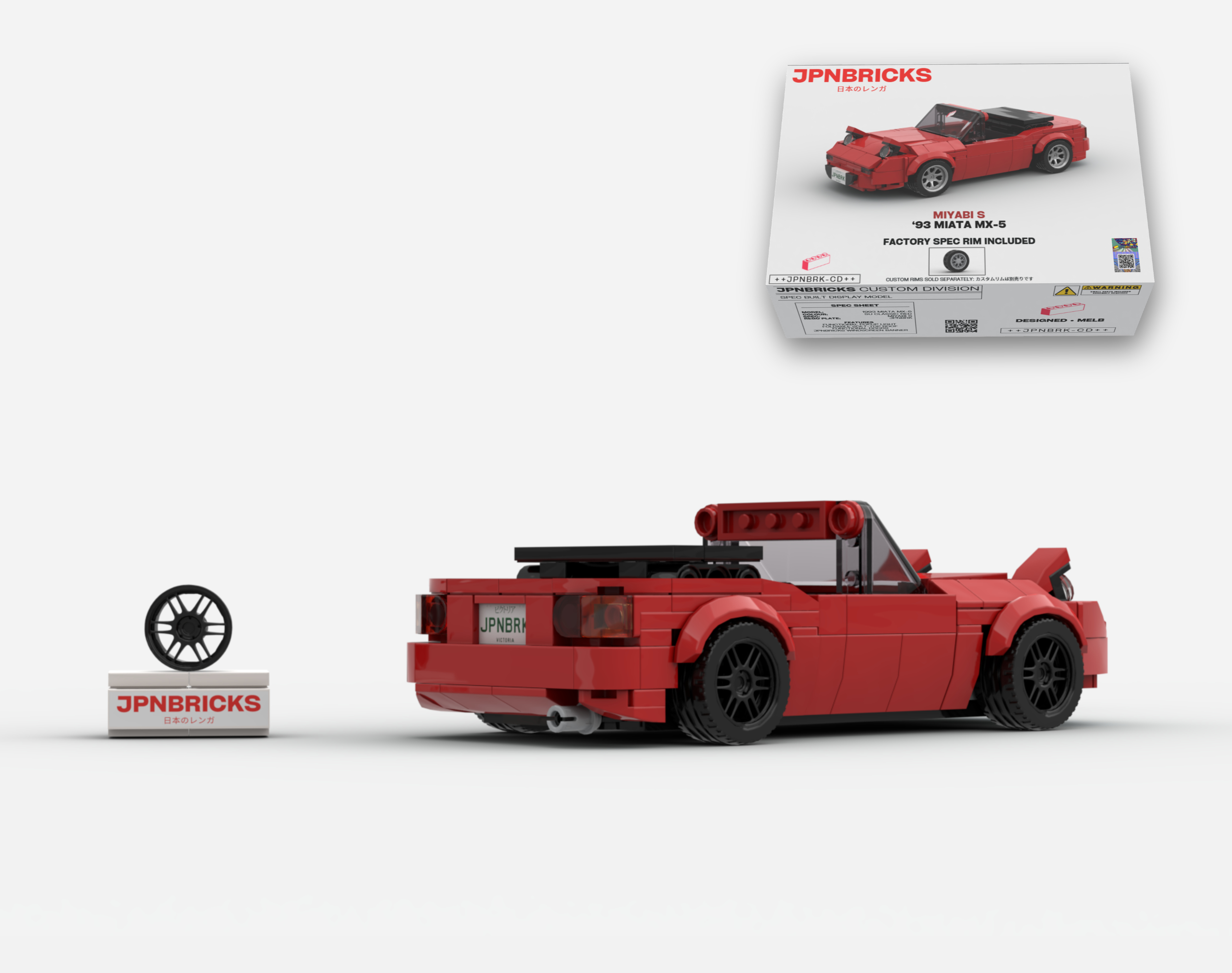 1993 MIATA MX-5 SU RED