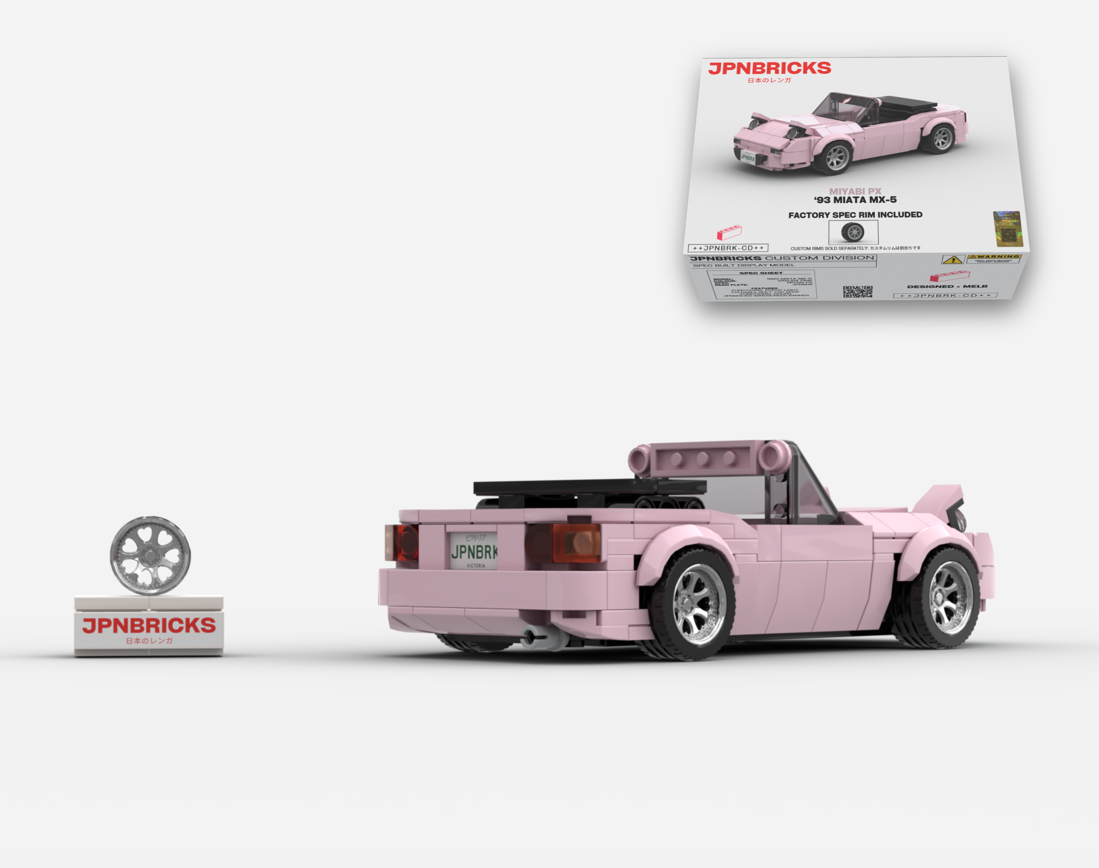 1993 MIATA MX-5 SAKURA PINK