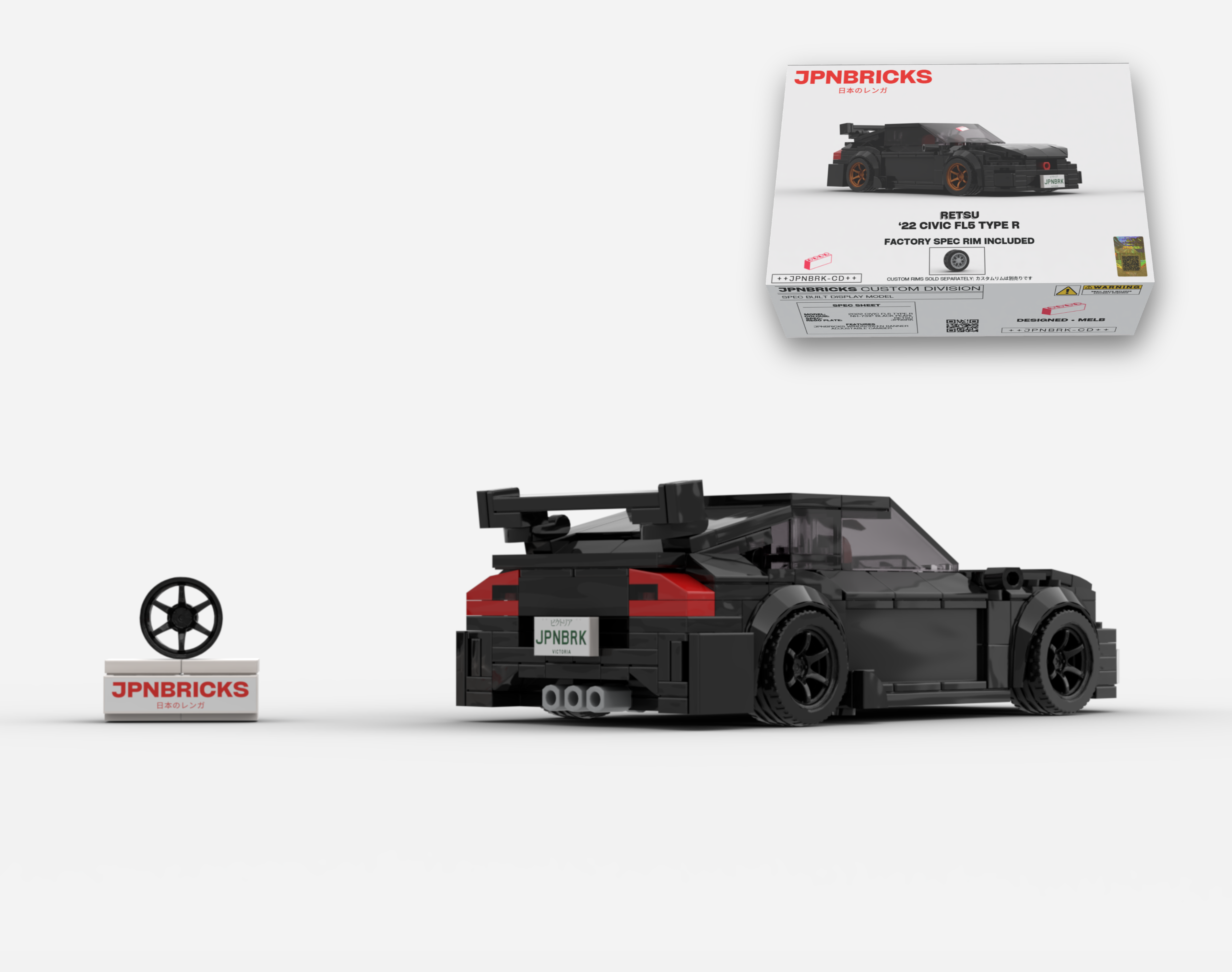 2022 CIVIC TYPE R FL5 NH-731P BLACK