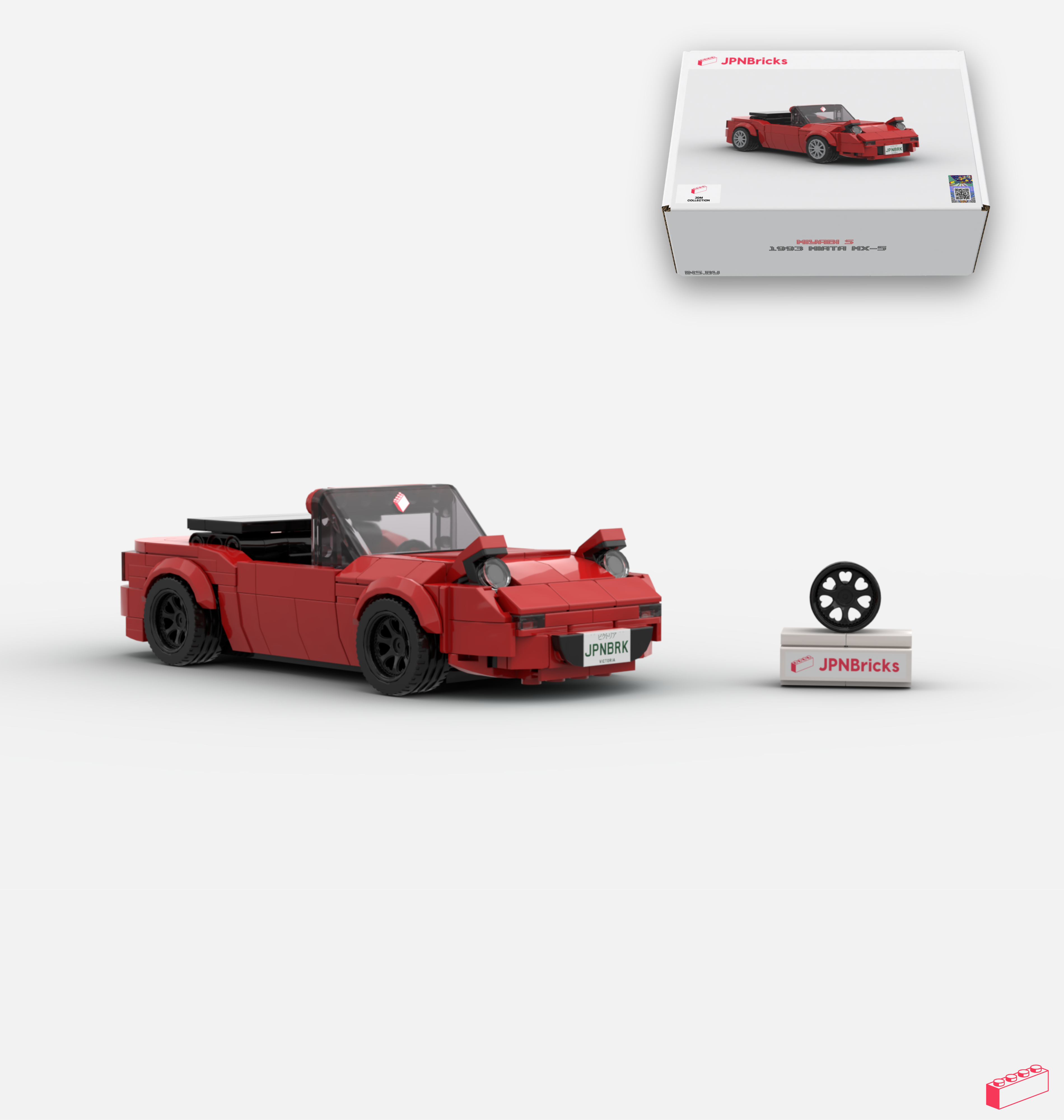 1993 MIATA MX-5 SU RED CUSTOM SPEC