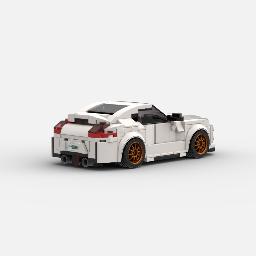 370Z + CE28 SILVER RIMS + CLV099 LICENSE PLATE