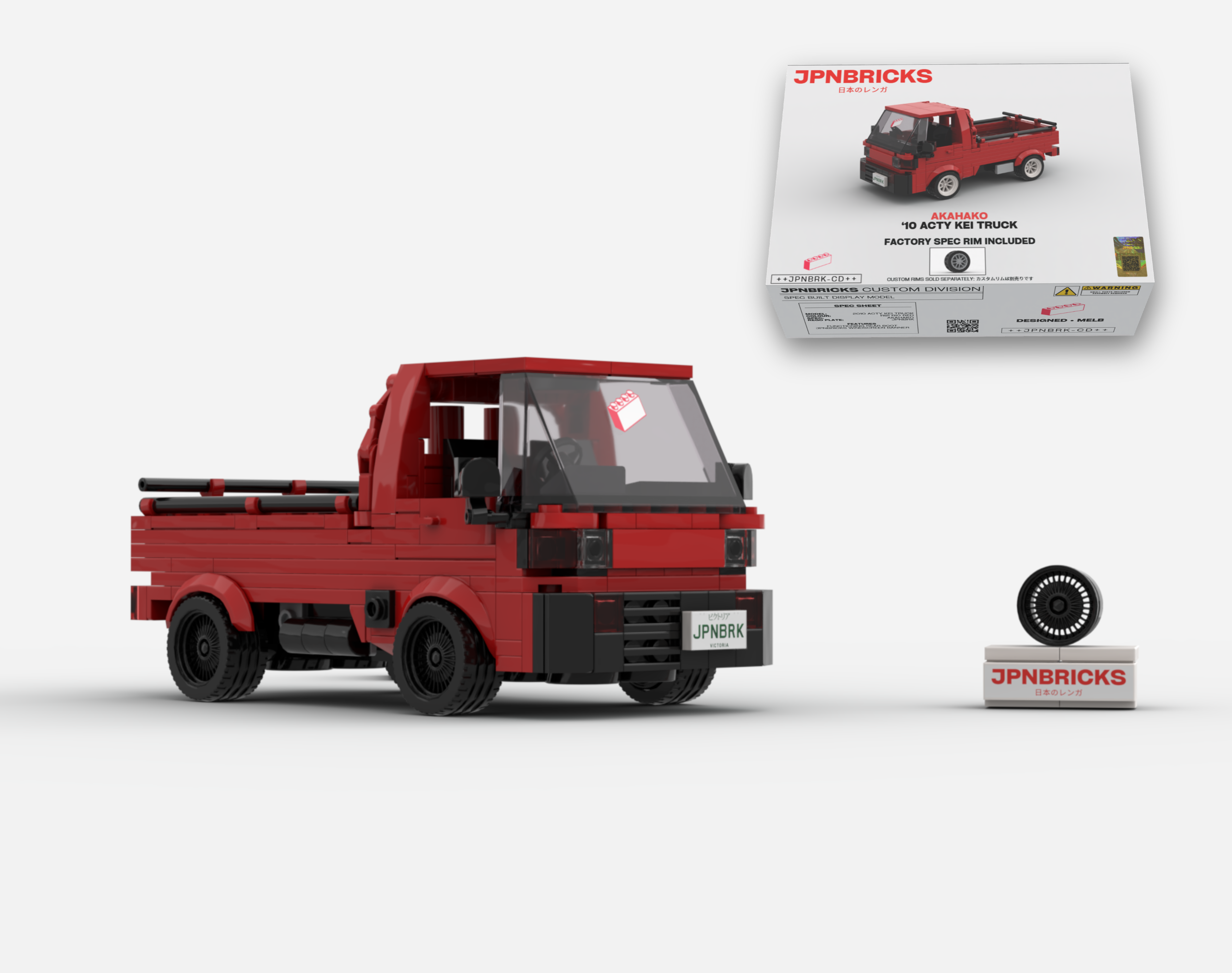 2010 ACTY KEI TRUCK R81 RED