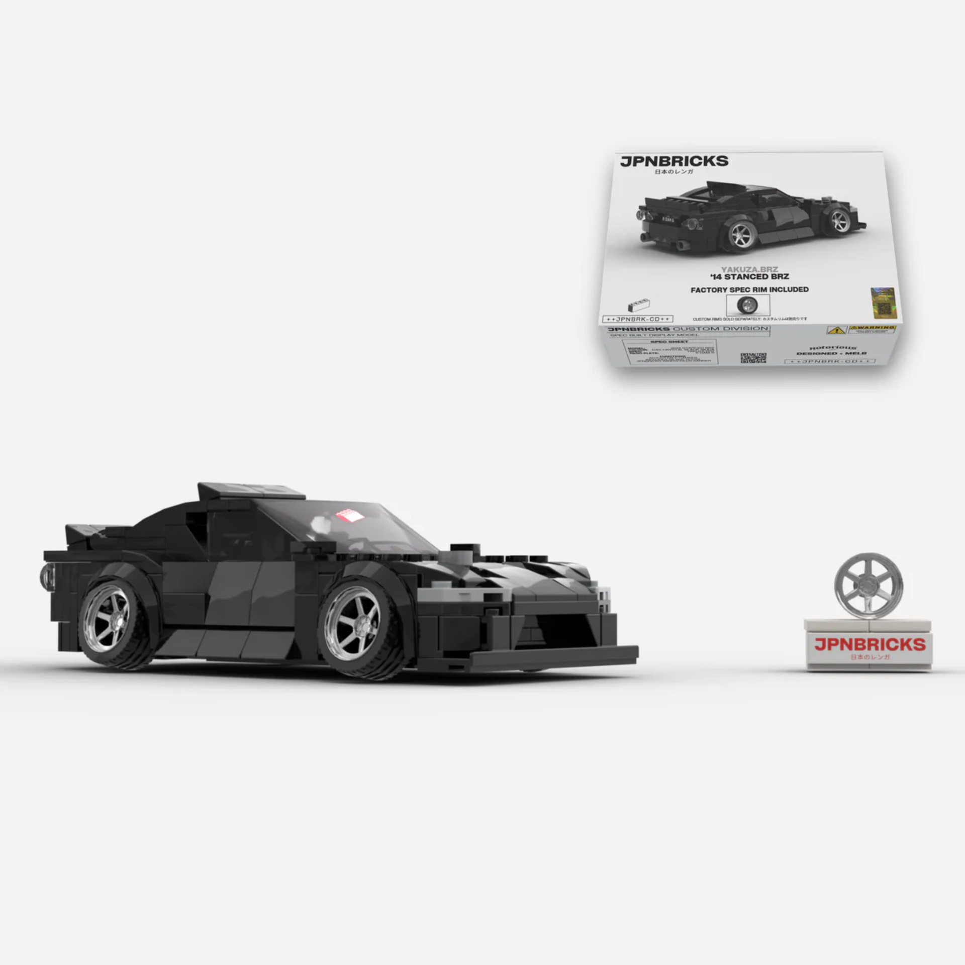 YAKUZA.BRZ #004 | 2014 Stanced BRZ | JPNBRICKS Limited