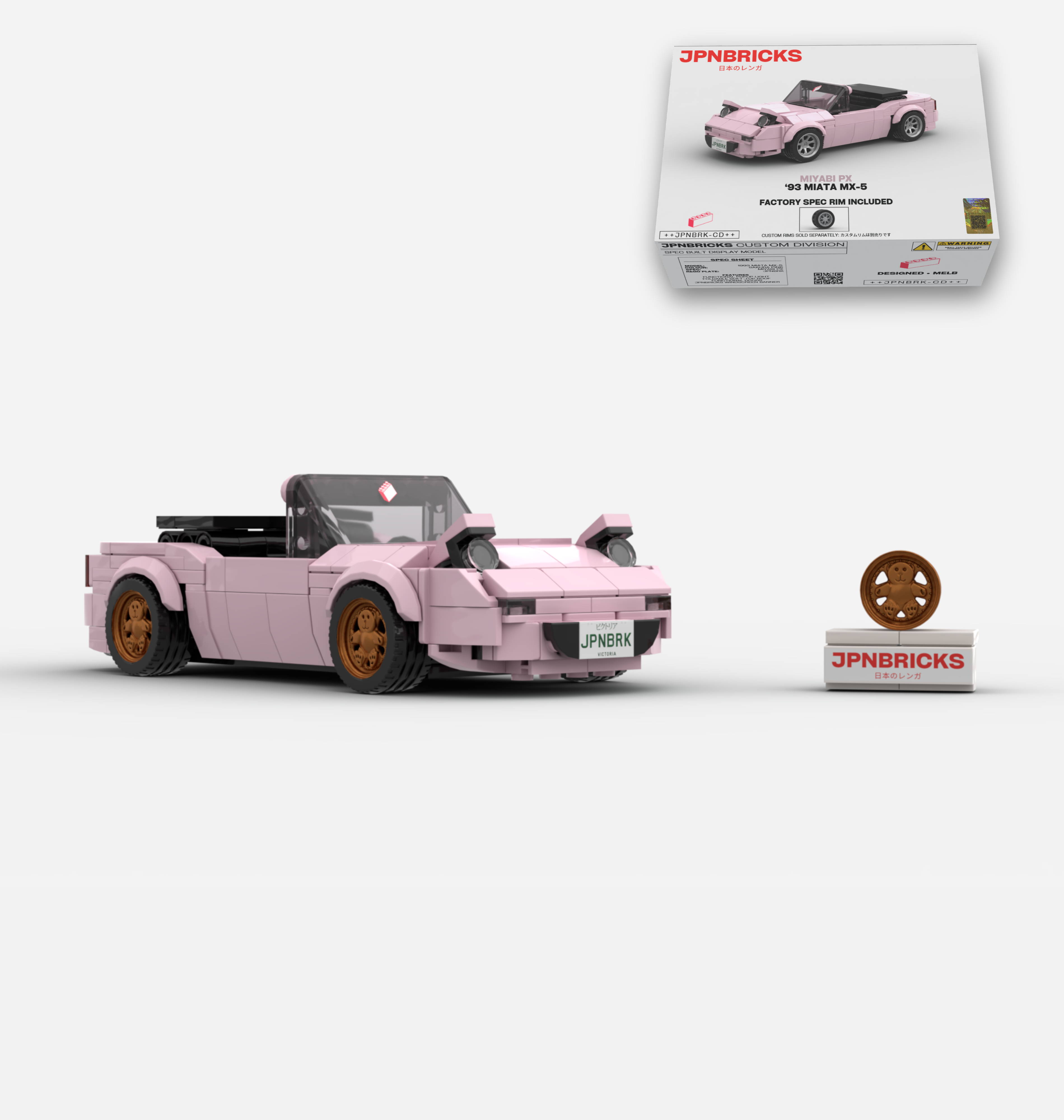 1993 MIATA MX-5 SAKURA PINK