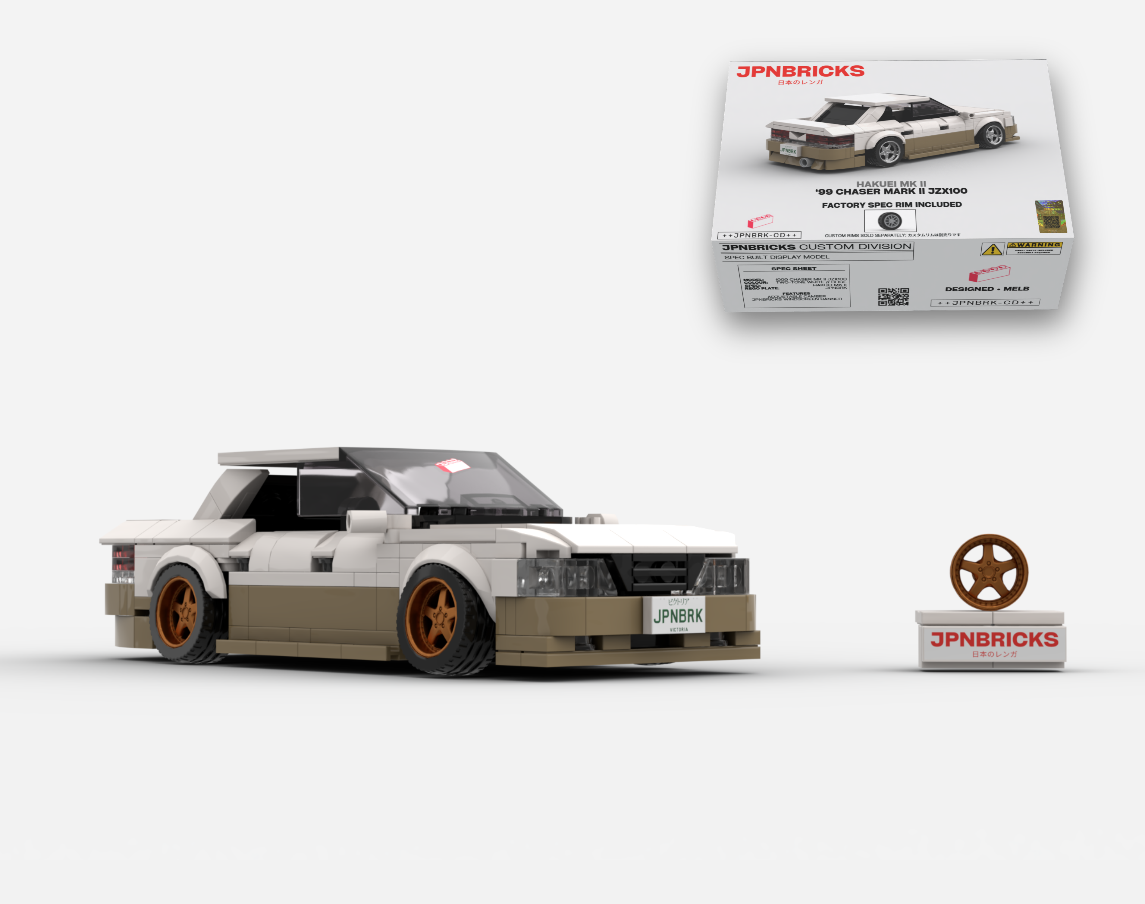 1999 MARK II JZX100 BEIGE TWO TONE