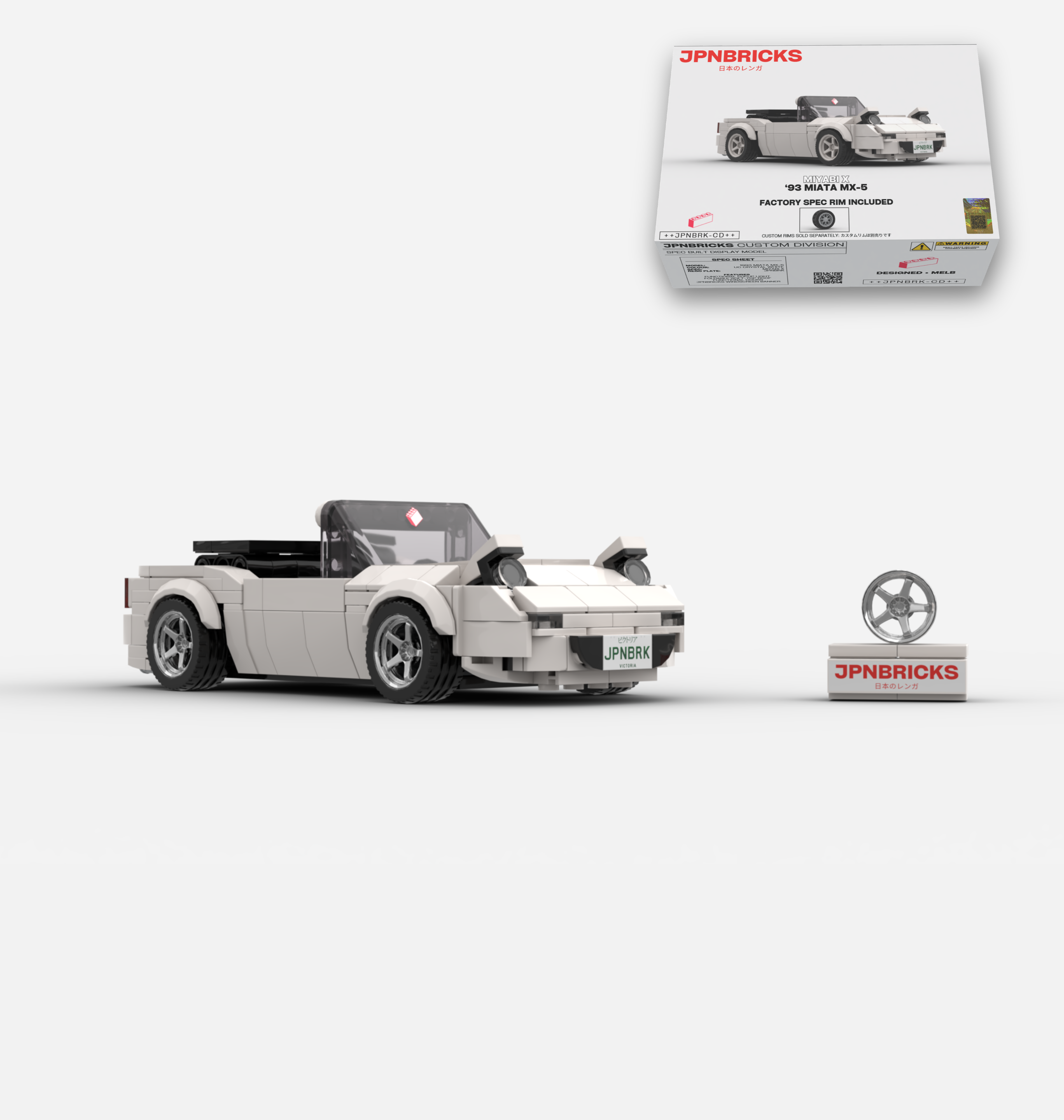 1993 MIATA MX-5 UC CRYSTAL WHITE