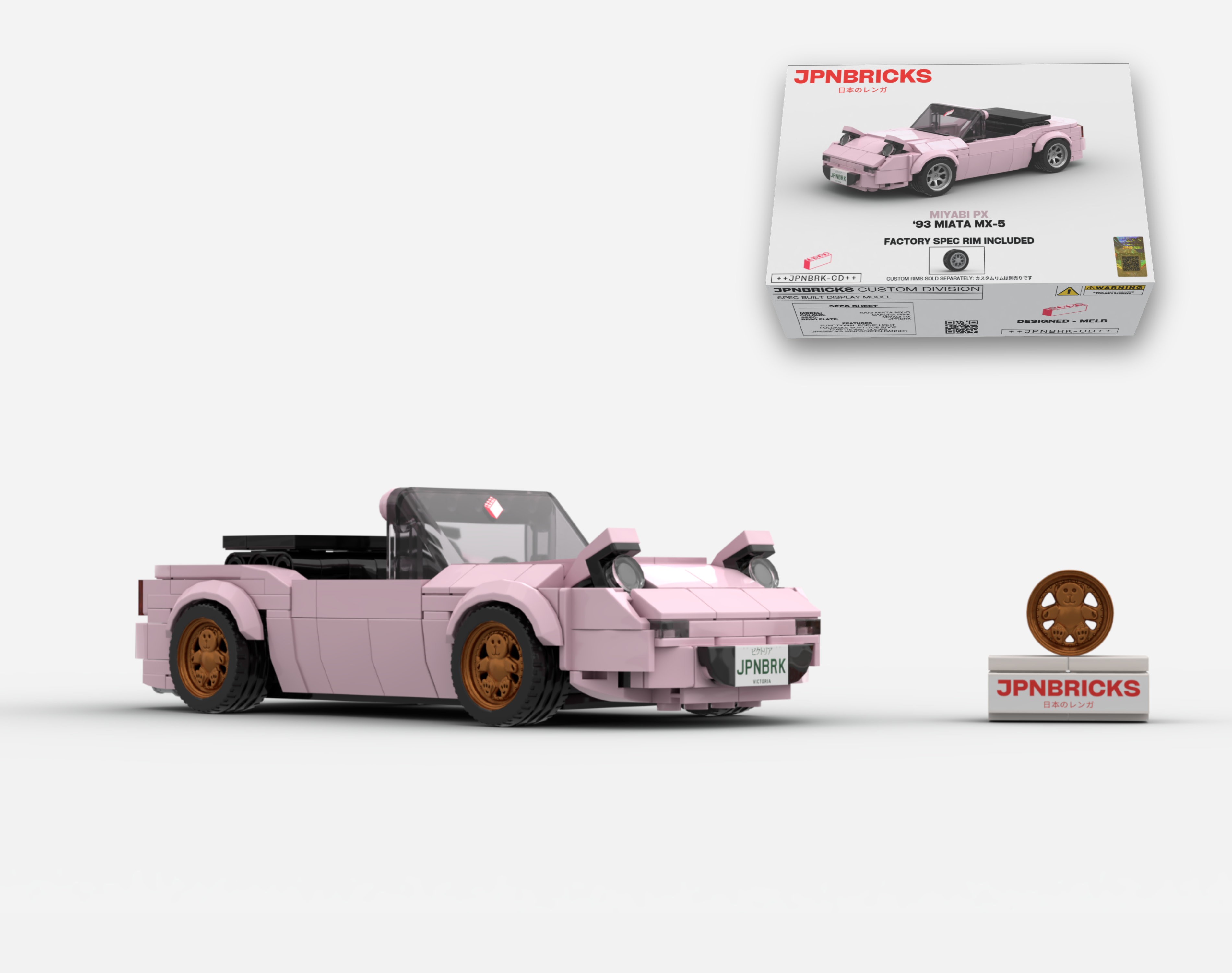 1993 MIATA MX-5 SAKURA PINK