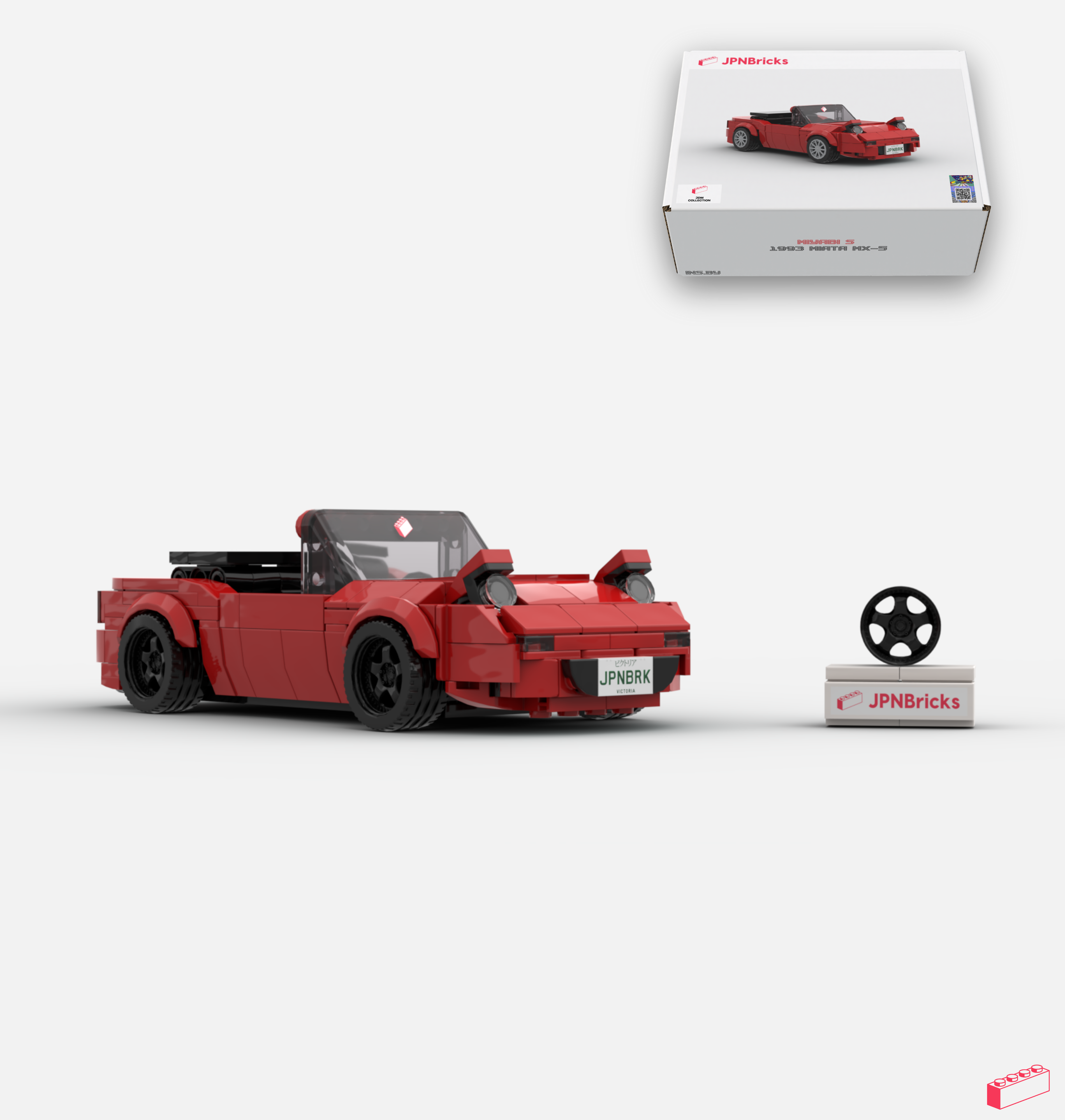 1993 MIATA MX-5 SU RED CUSTOM SPEC