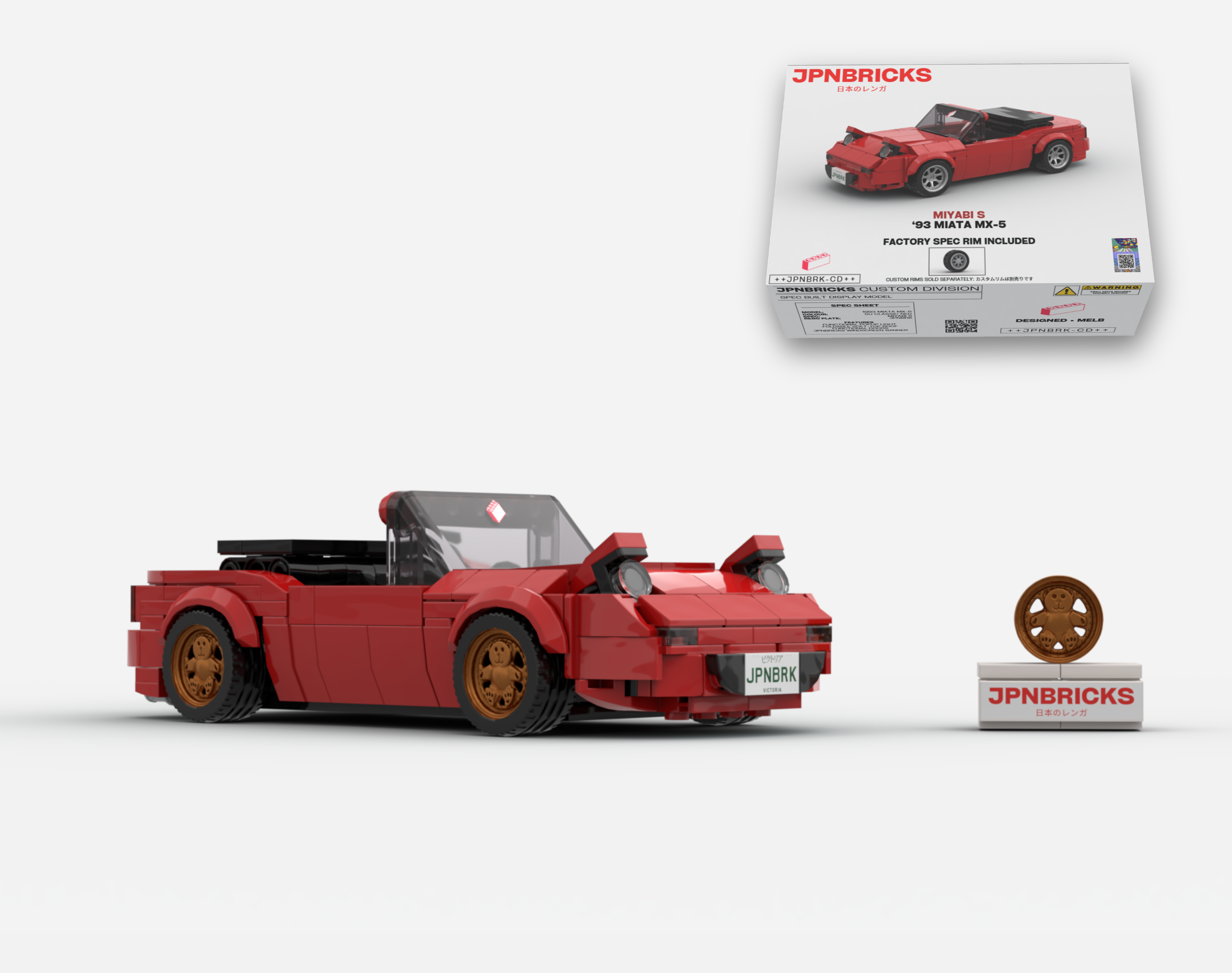 1993 MIATA MX-5 SU RED