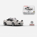 1993 Miata MX-5 UC Crystal White Brick Car Model Kit