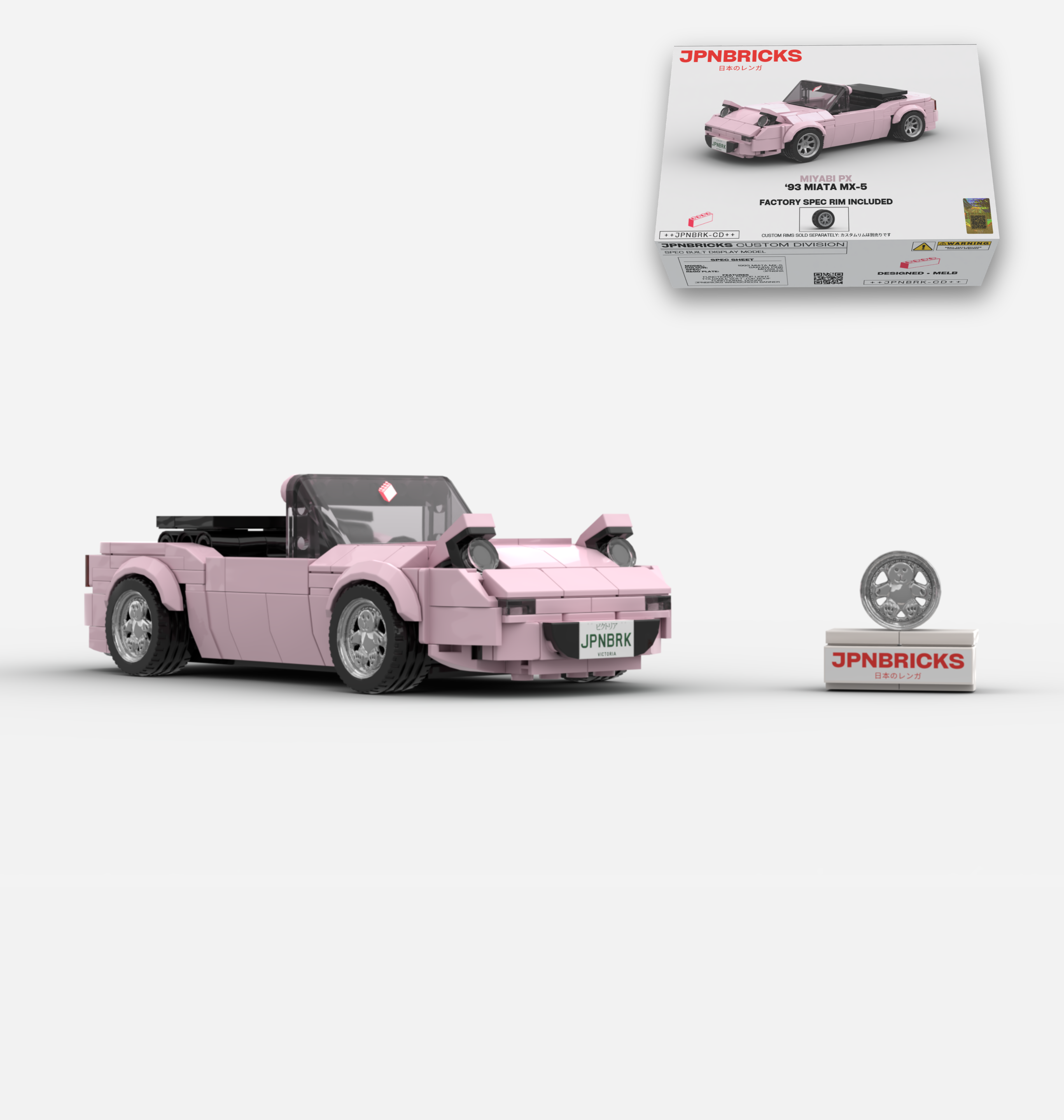 1993 MIATA MX-5 SAKURA PINK