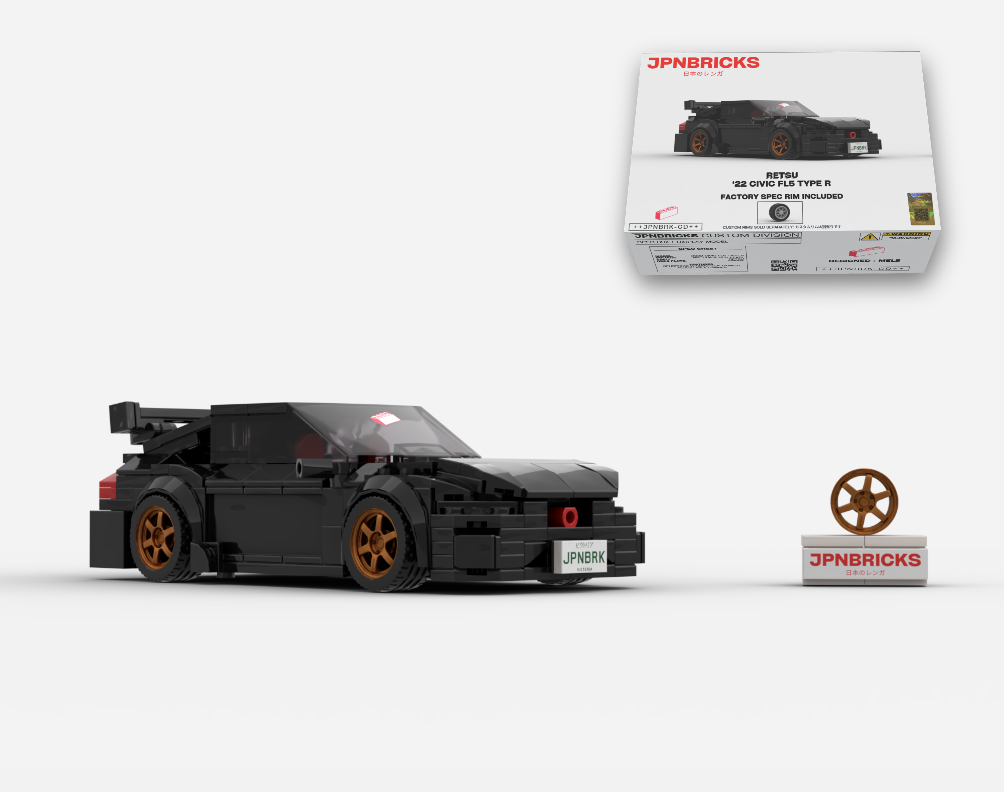 2022 CIVIC TYPE R FL5 NH-731P BLACK