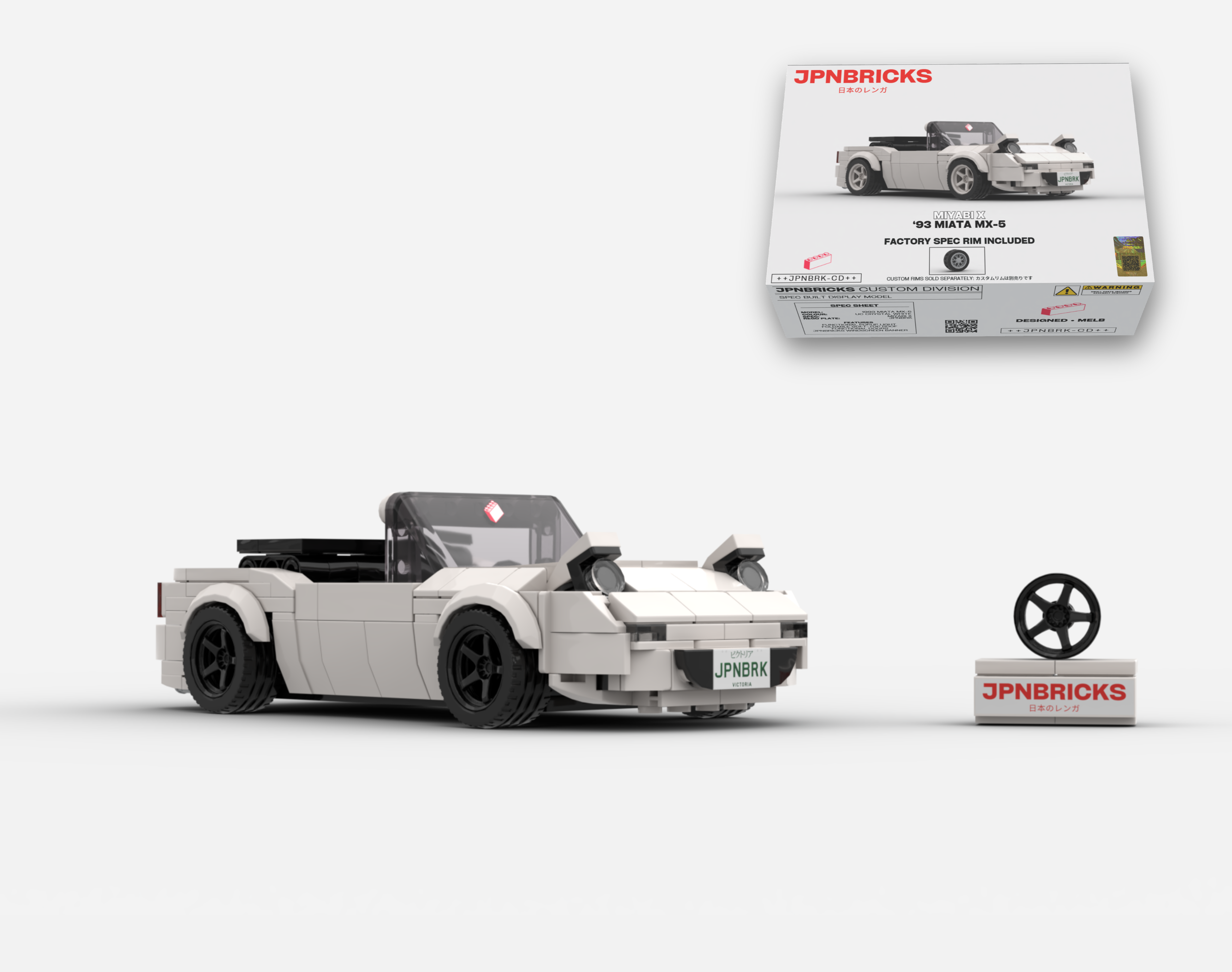 1993 MIATA MX-5 UC CRYSTAL WHITE