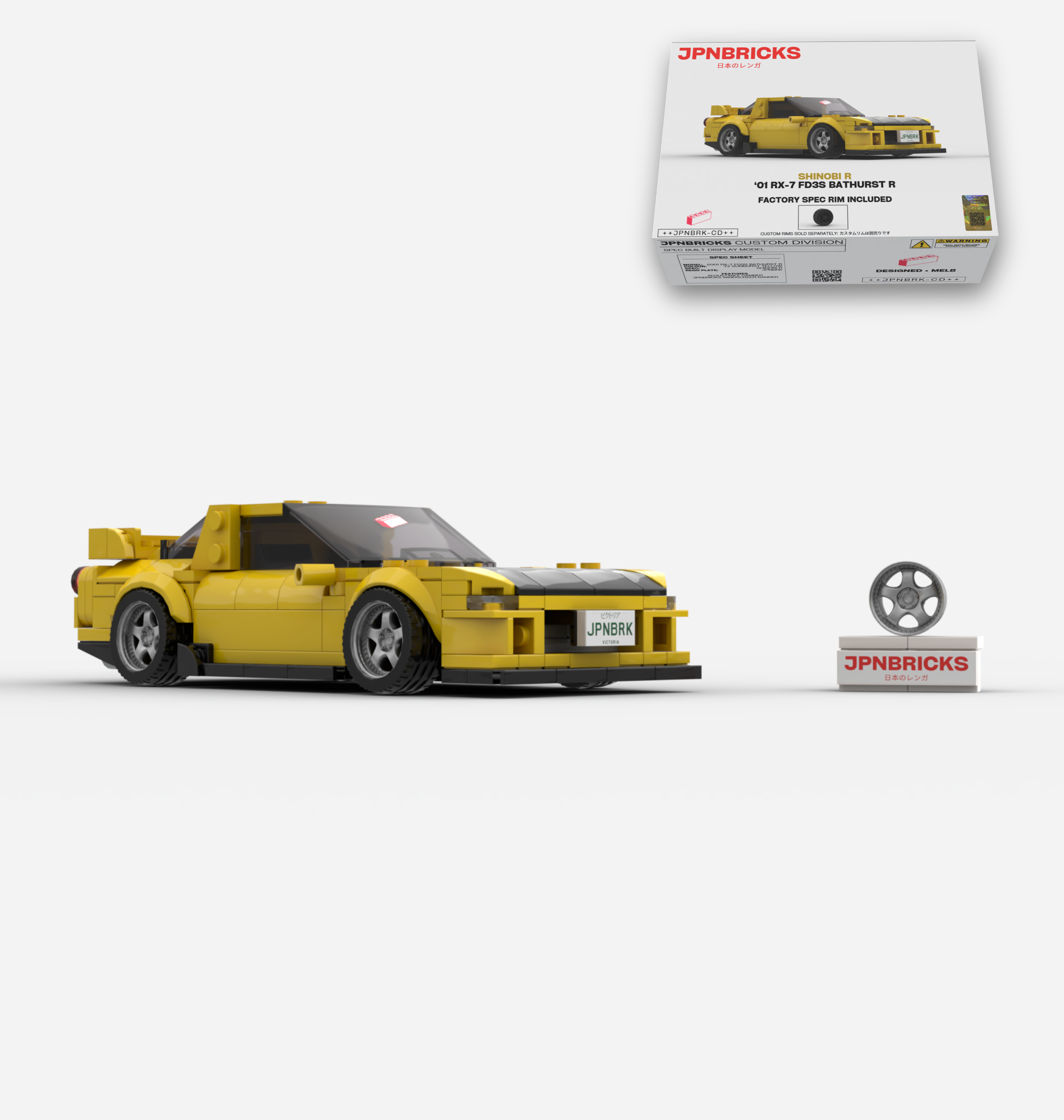 [PRE-ORDER] 2001 RX-7 FD3S BATHURST R