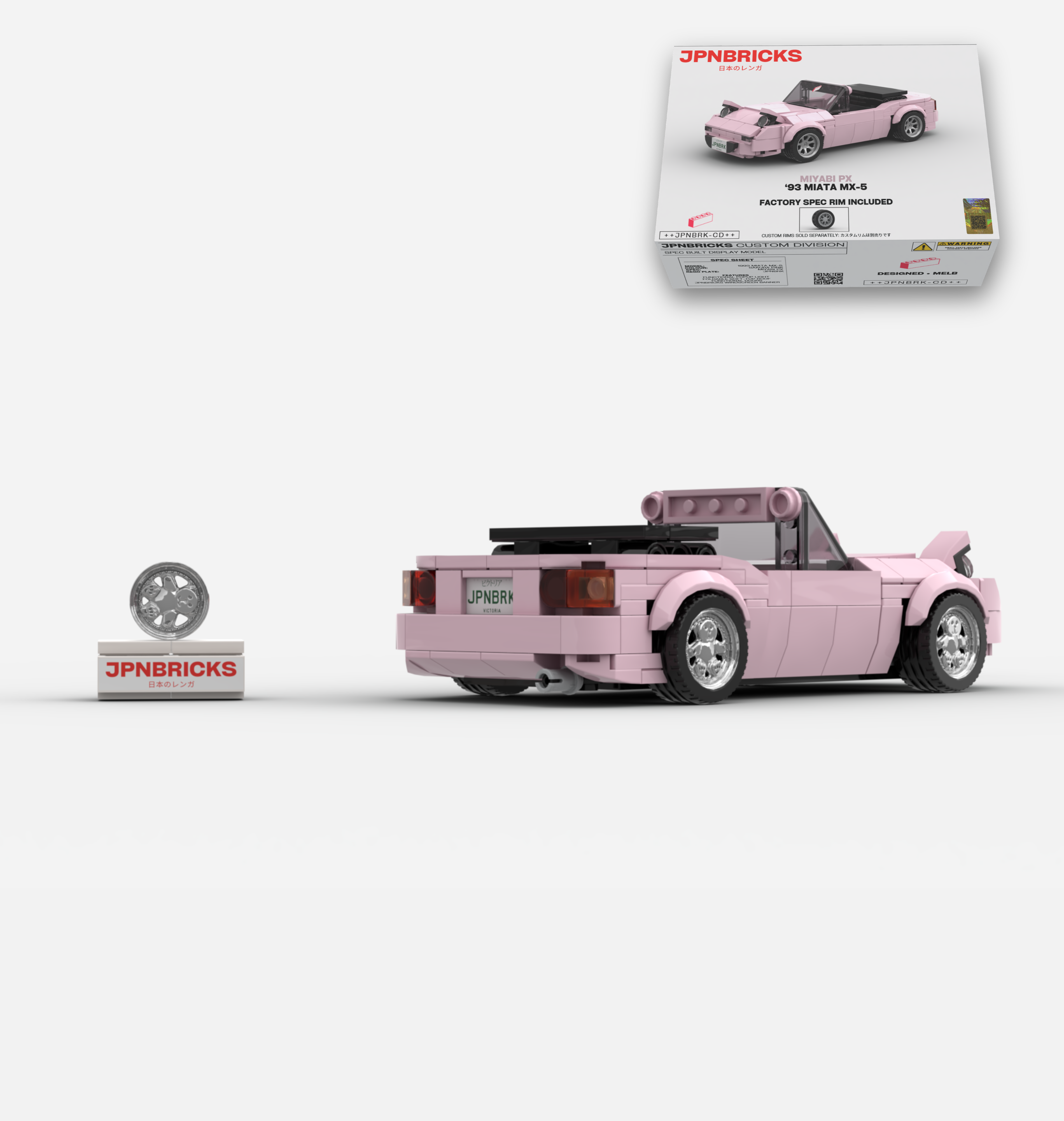 1993 MIATA MX-5 SAKURA PINK