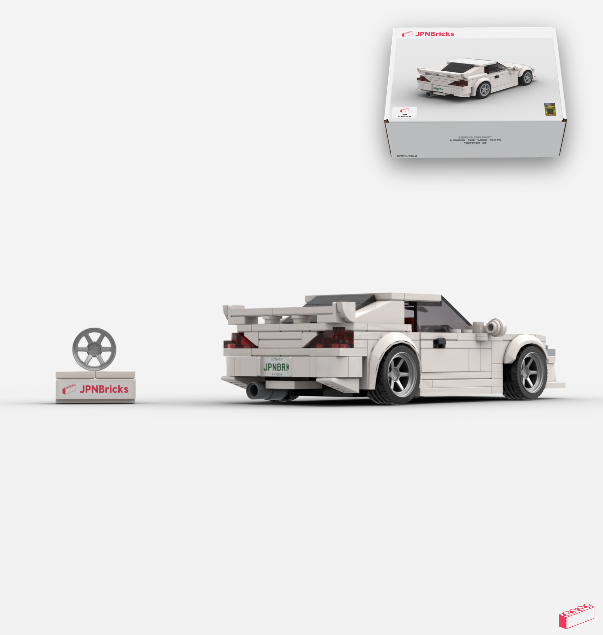 HAKUYUME // 1999 SILVIA S15 SPEC R – JPNBricks