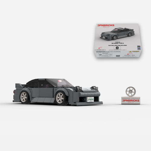 1994 180SX Type X KH2 Grey Brick Car Model Kit
