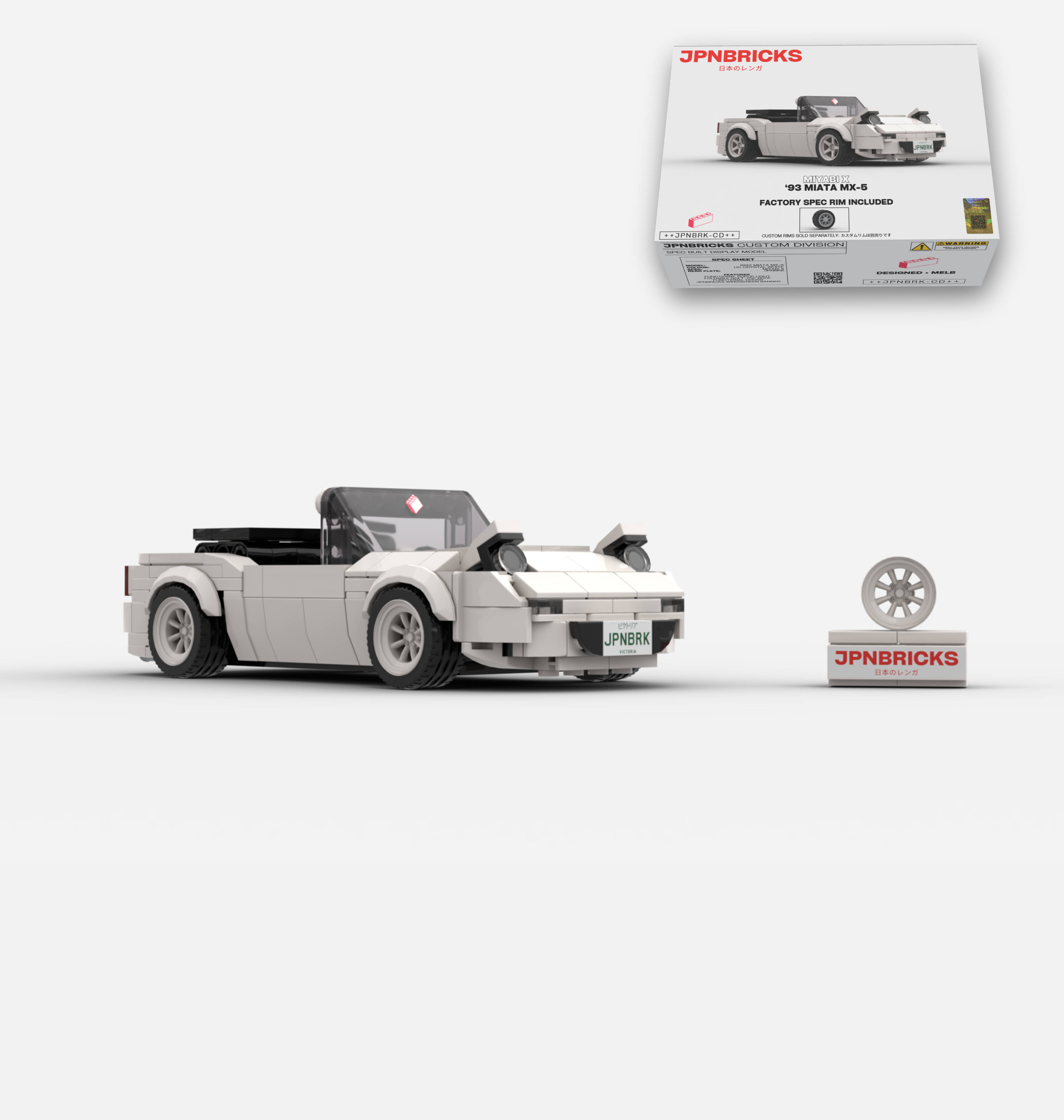 1993 MIATA MX-5 UC CRYSTAL WHITE