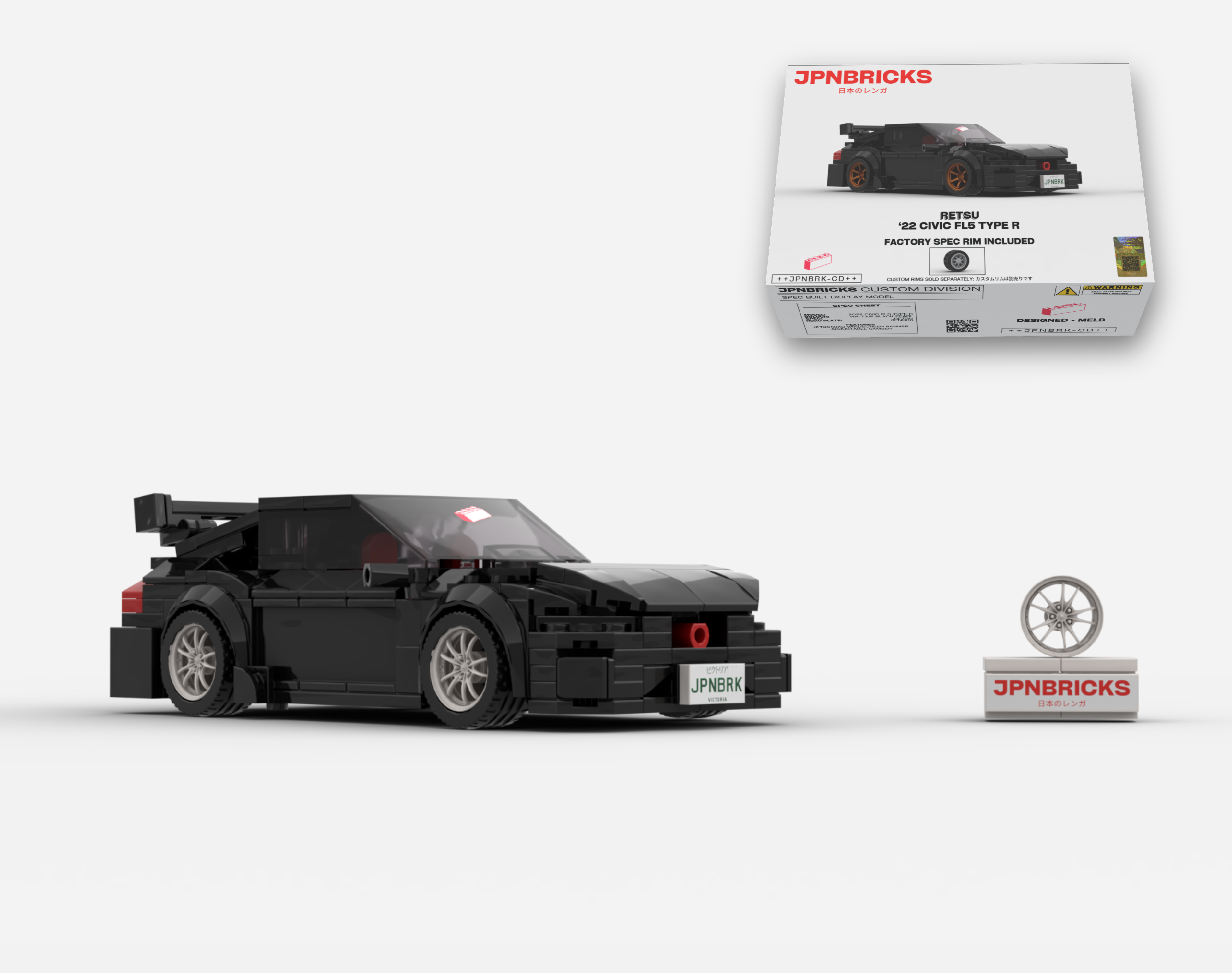 2022 CIVIC TYPE R FL5 NH-731P BLACK