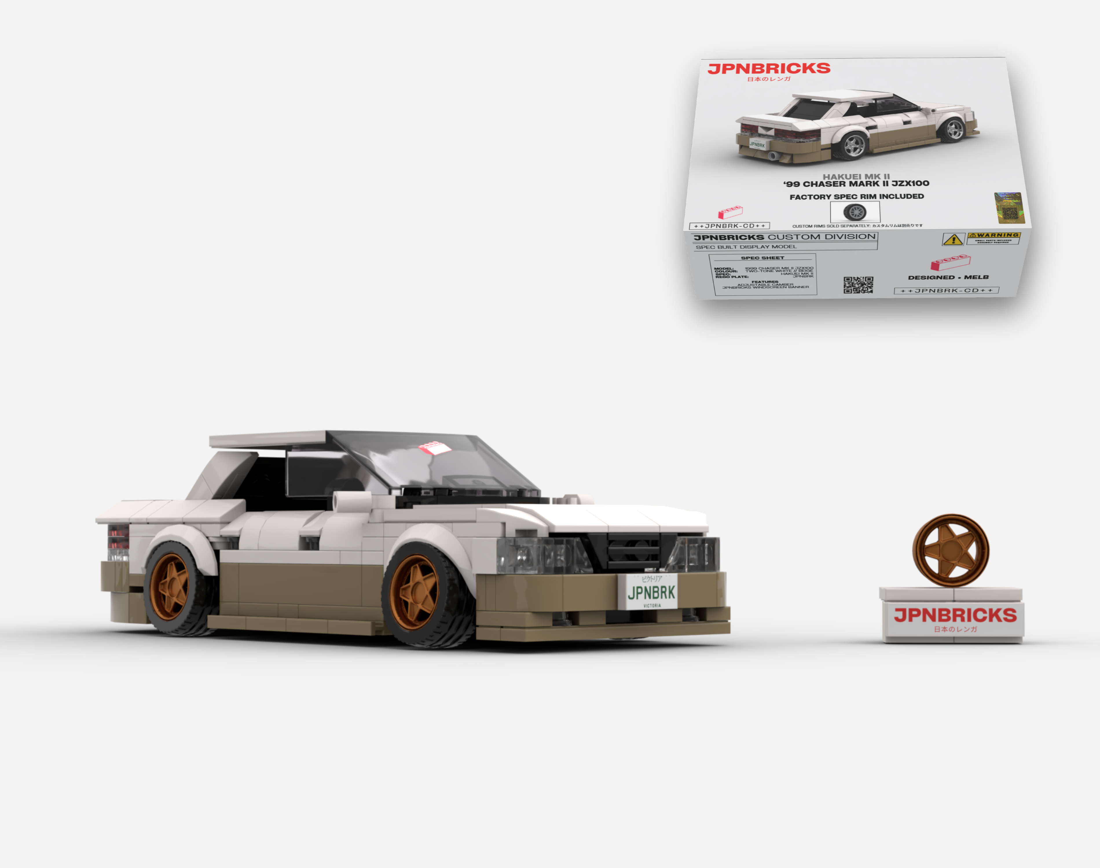 1999 MARK II JZX100 BEIGE TWO TONE
