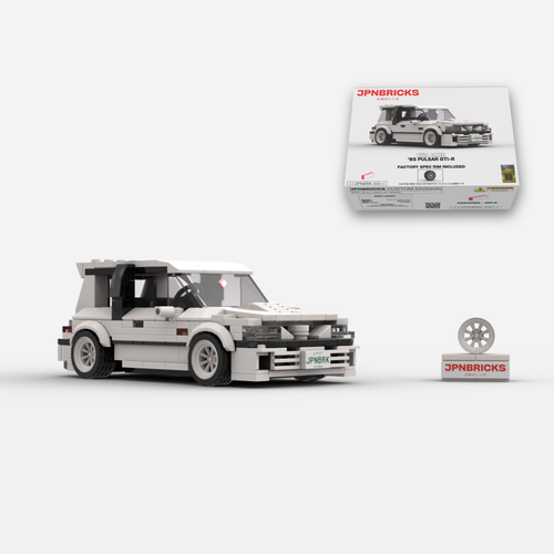 1993 Pulsar GTi-R 531 White Brick Car Model Kit
