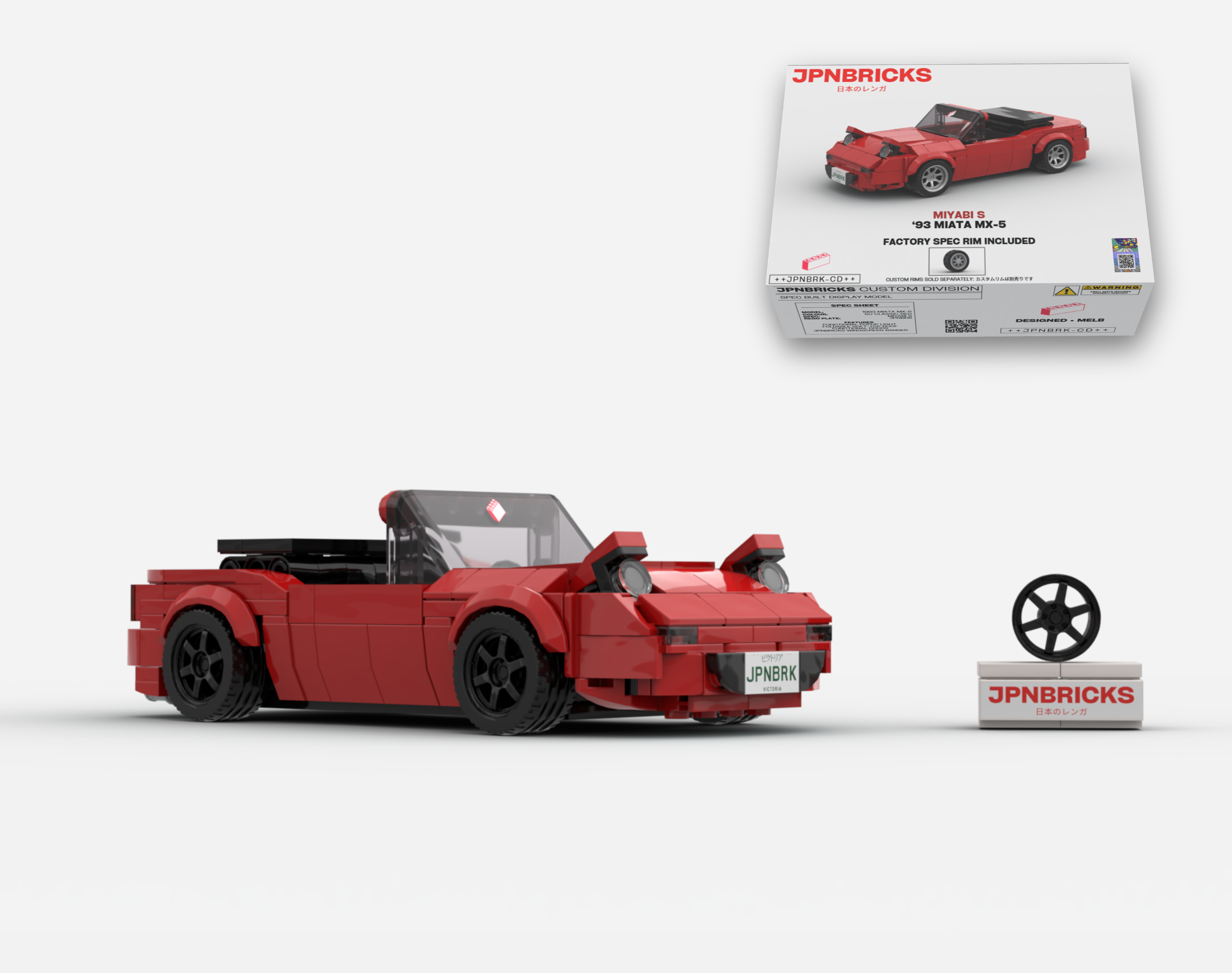 1993 MIATA MX-5 SU RED