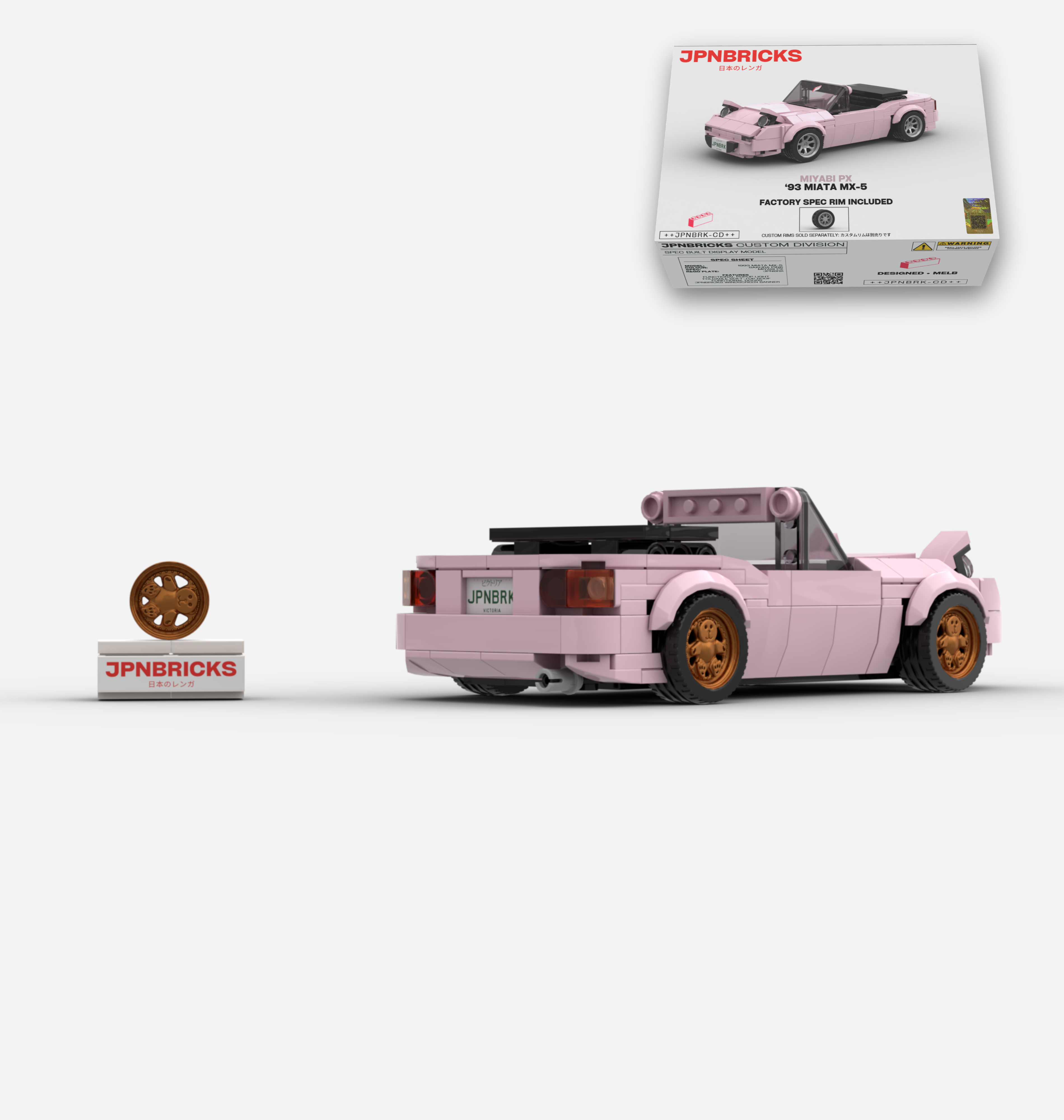 1993 MIATA MX-5 SAKURA PINK