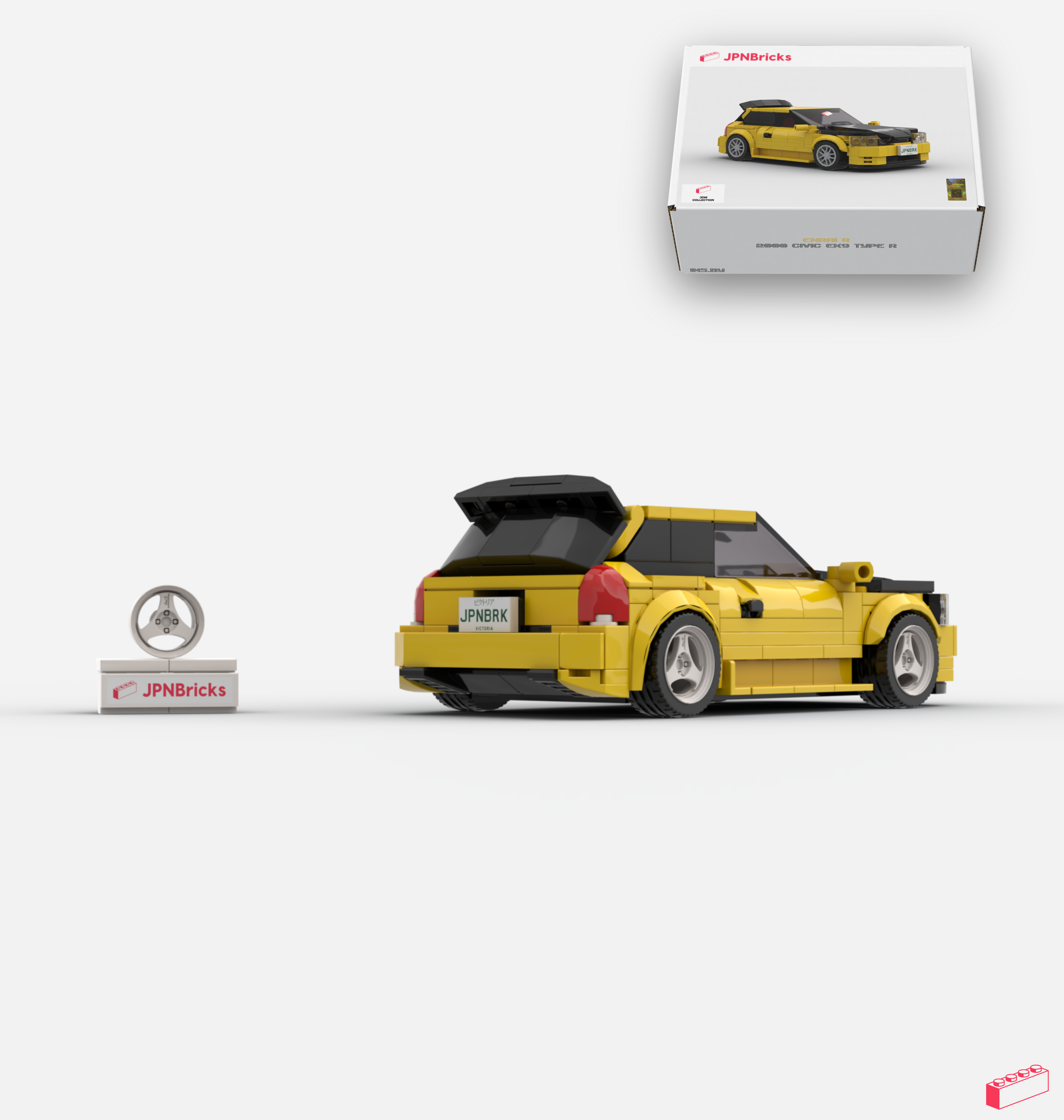 2000 CIVIC EK9 TYPE R YZ YELLOW CUSTOM SPEC