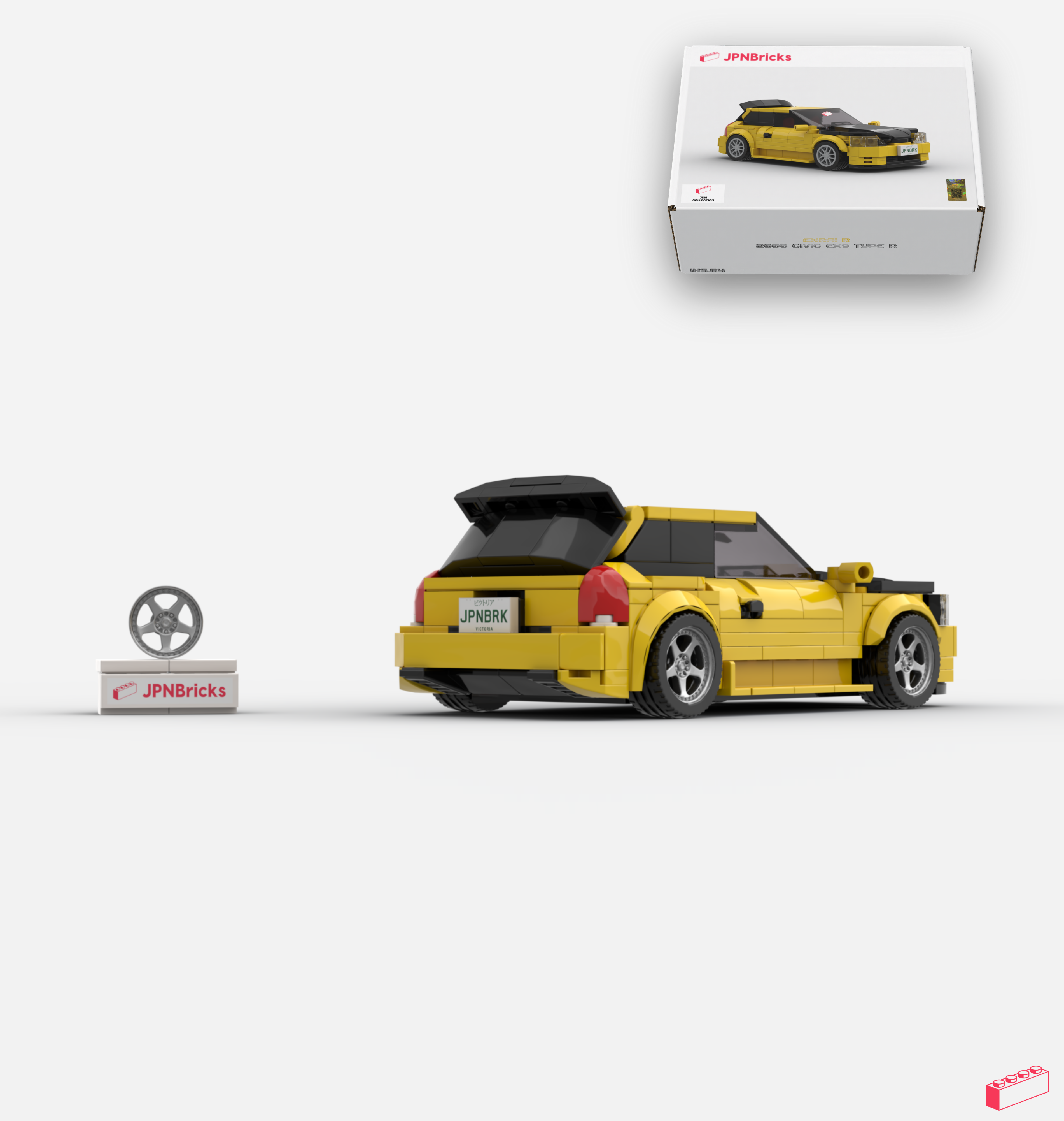 2000 CIVIC EK9 TYPE R YZ YELLOW CUSTOM SPEC