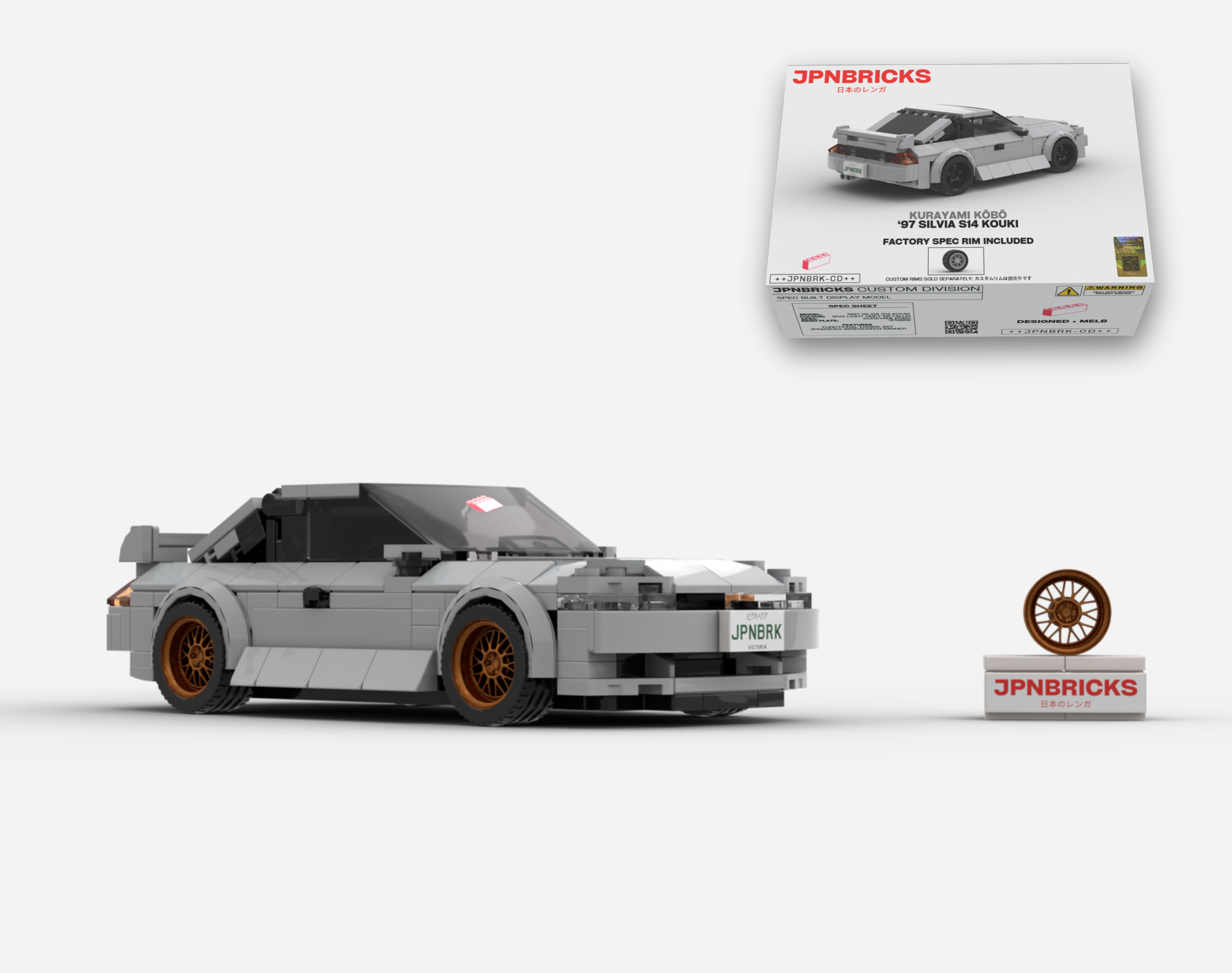 1997 SILVIA S14 KOUKI WV2 NARDO