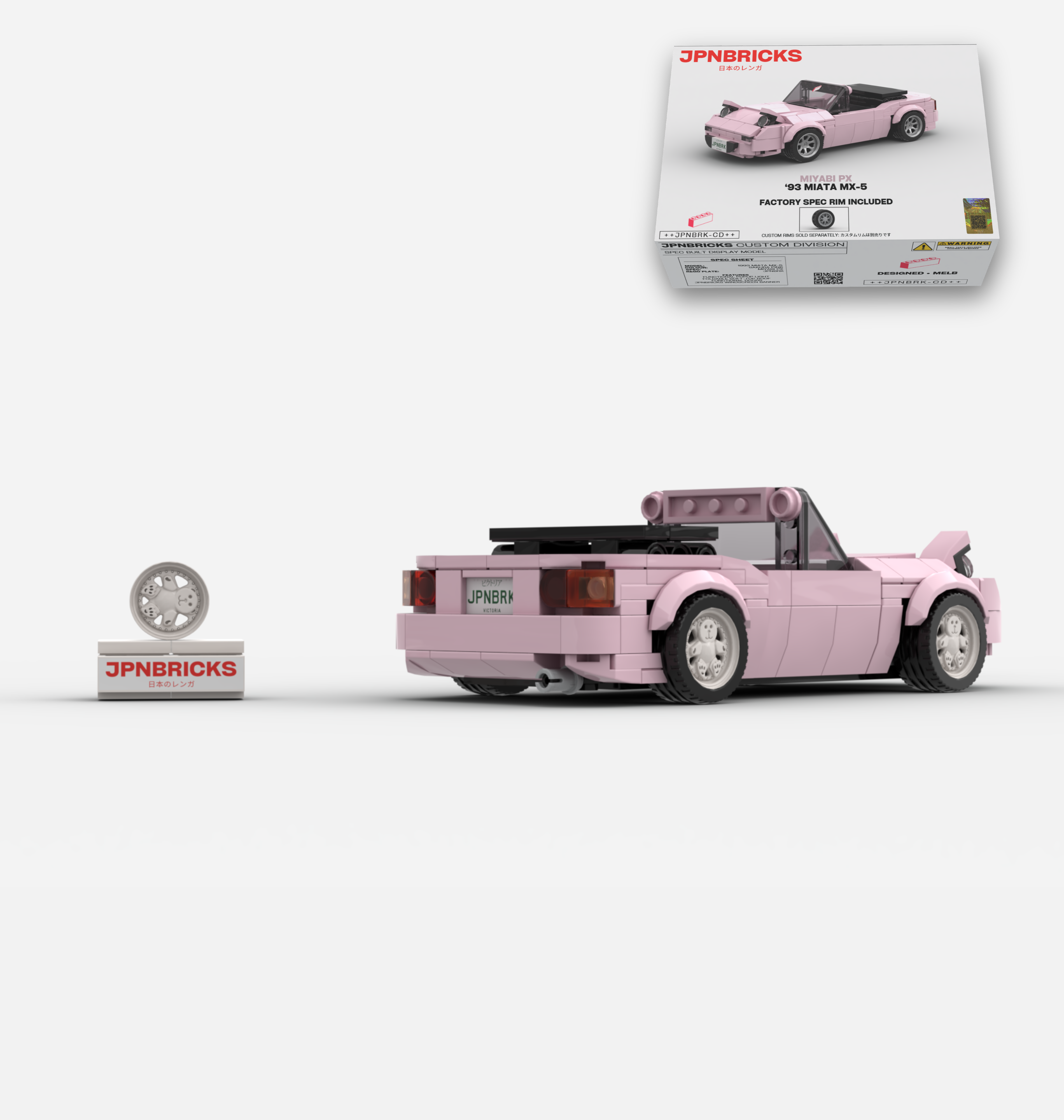 1993 MIATA MX-5 SAKURA PINK