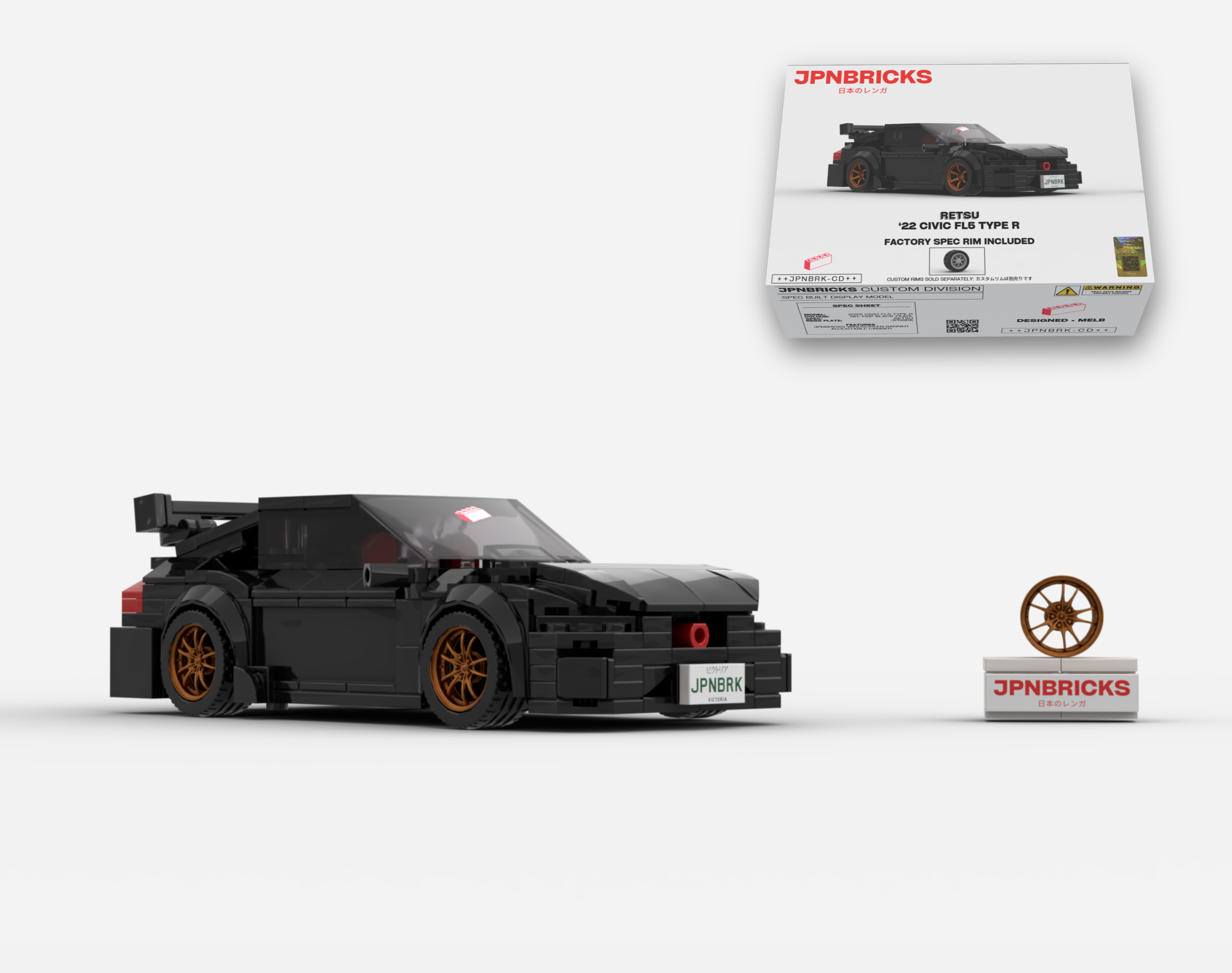 2022 CIVIC TYPE R FL5 NH-731P BLACK