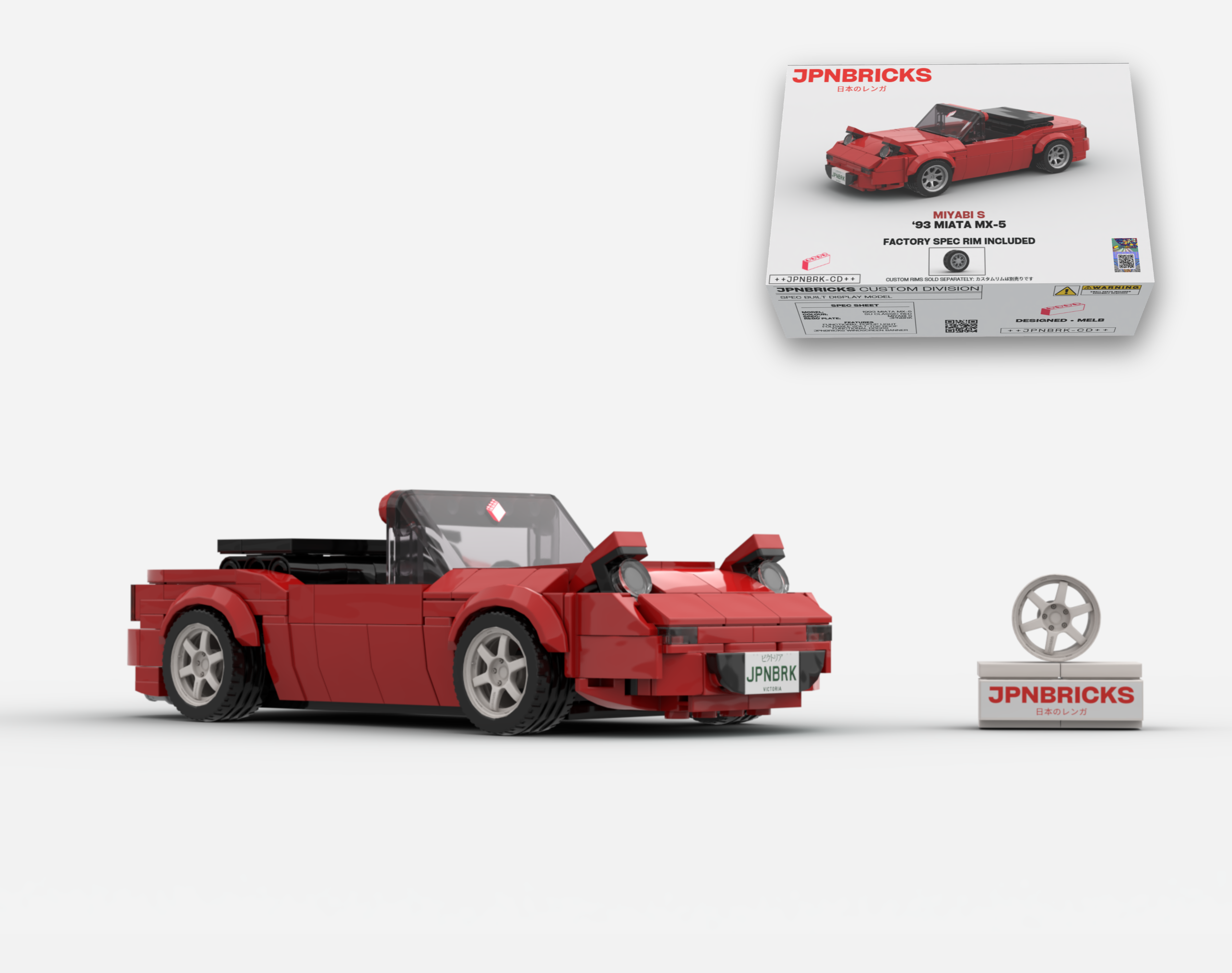 1993 MIATA MX-5 SU RED