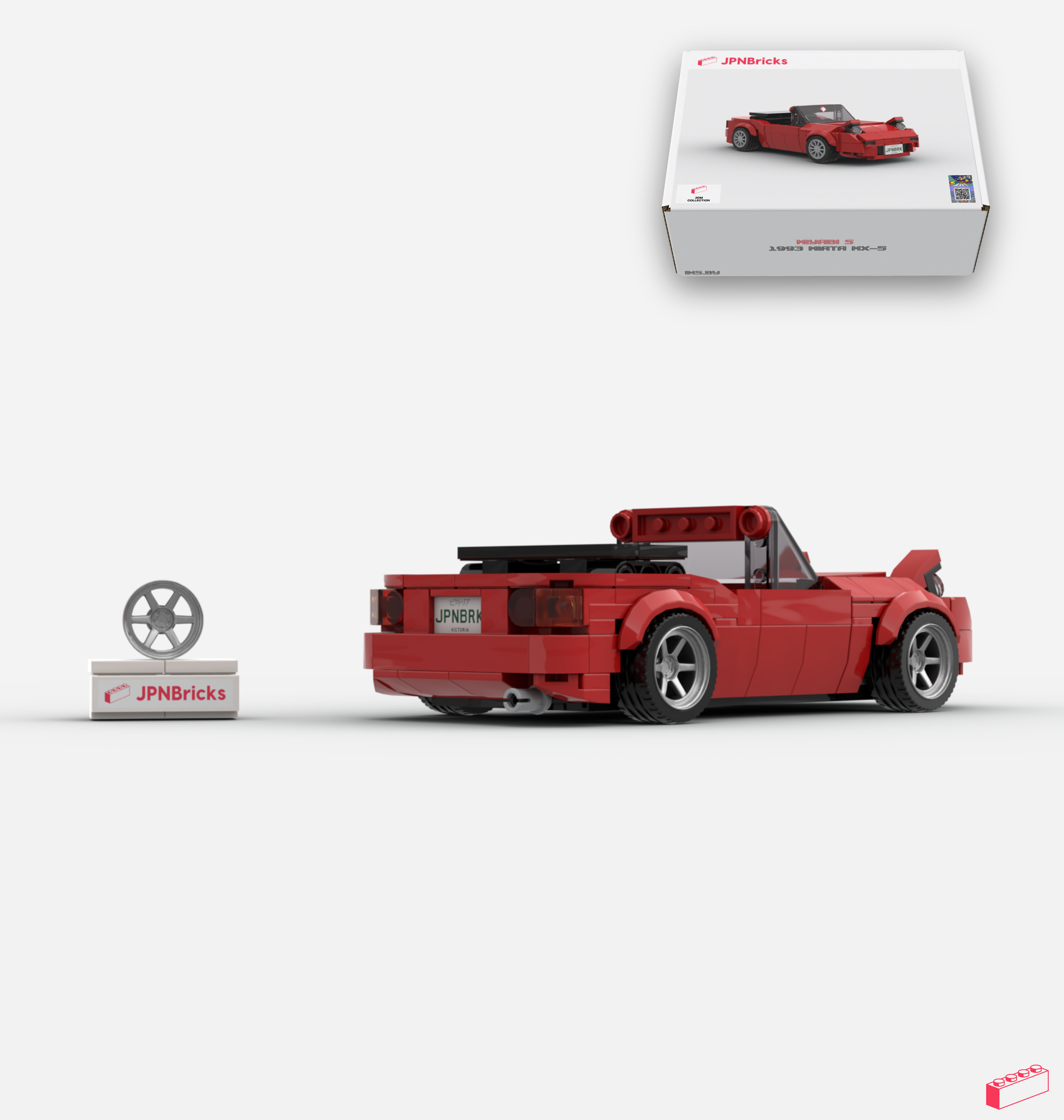 1993 MIATA MX-5 SU RED CUSTOM SPEC