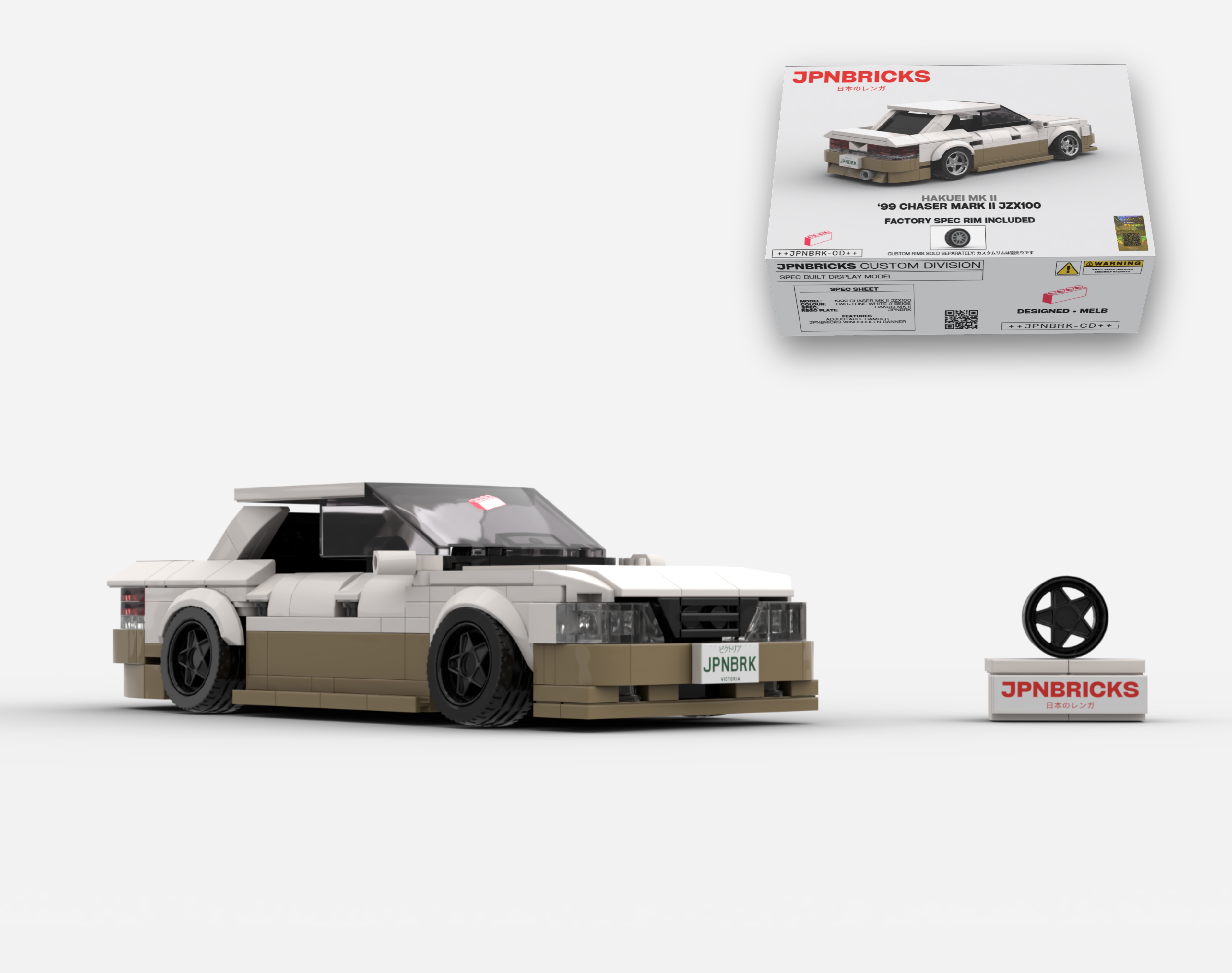 1999 MARK II JZX100 BEIGE TWO TONE